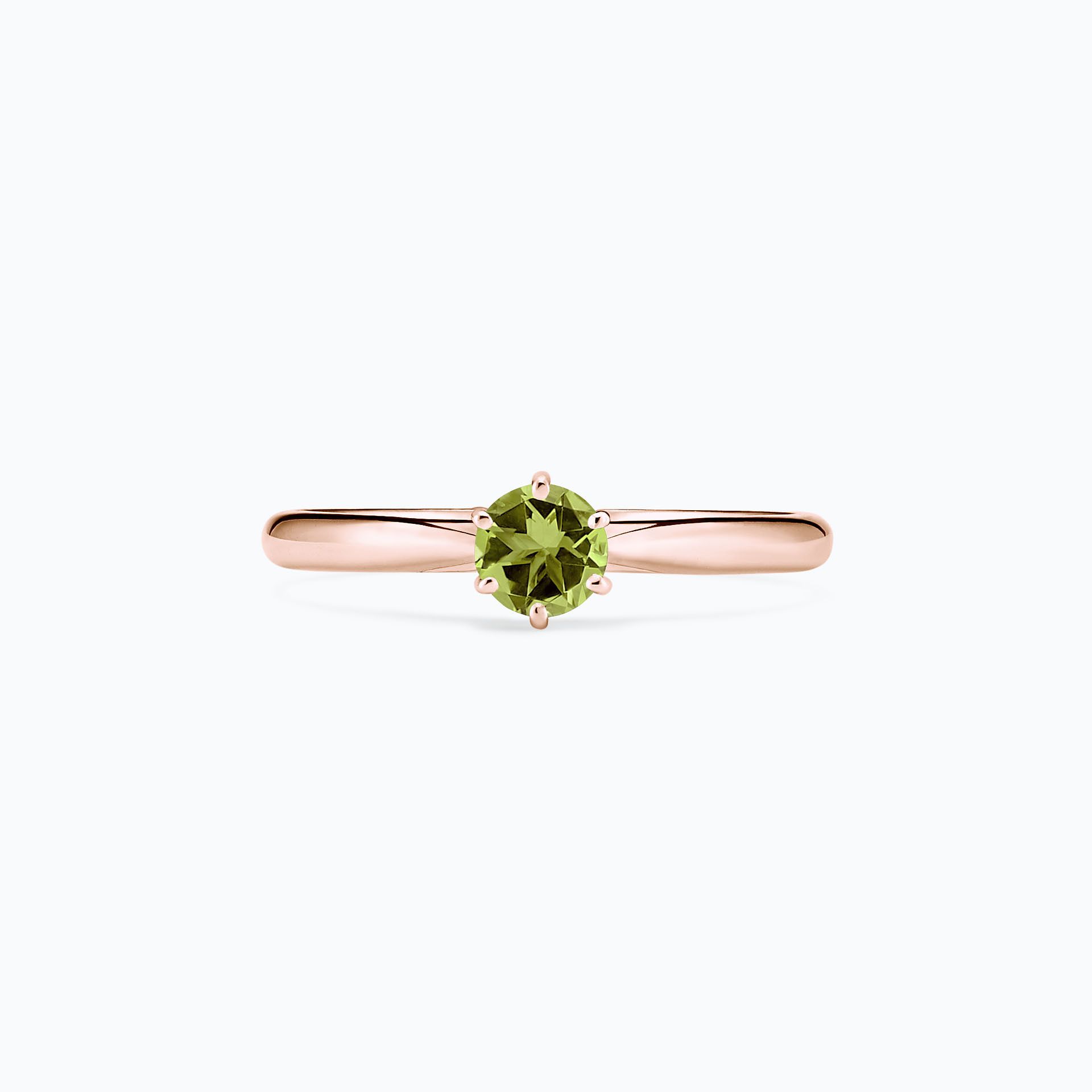 Solitaire Félicia Péridot 4.5 mm
