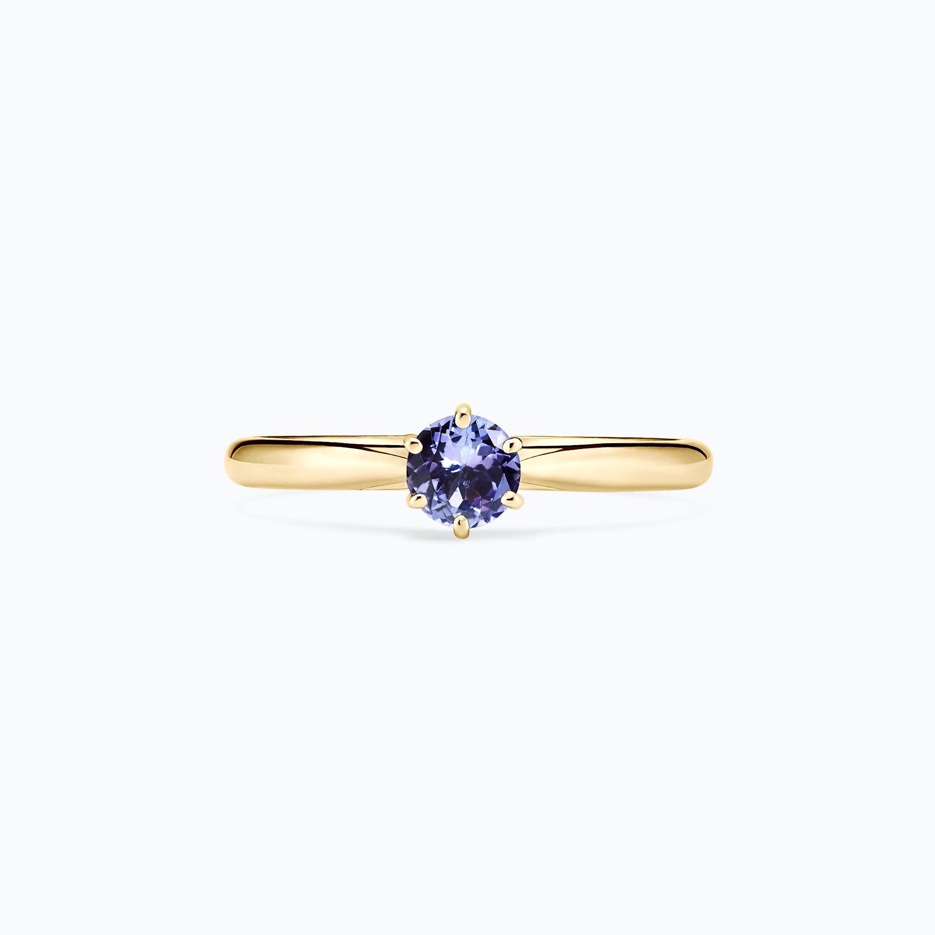 Solitaire Félicia Tanzanite 4.5 mm