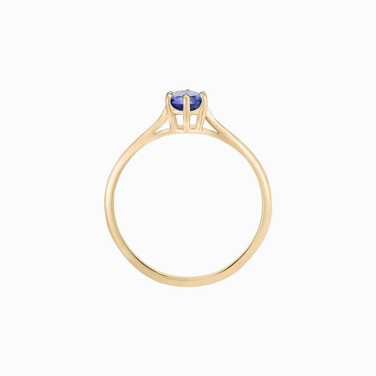 Solitaire Félicia Tanzanite 4.5 mm