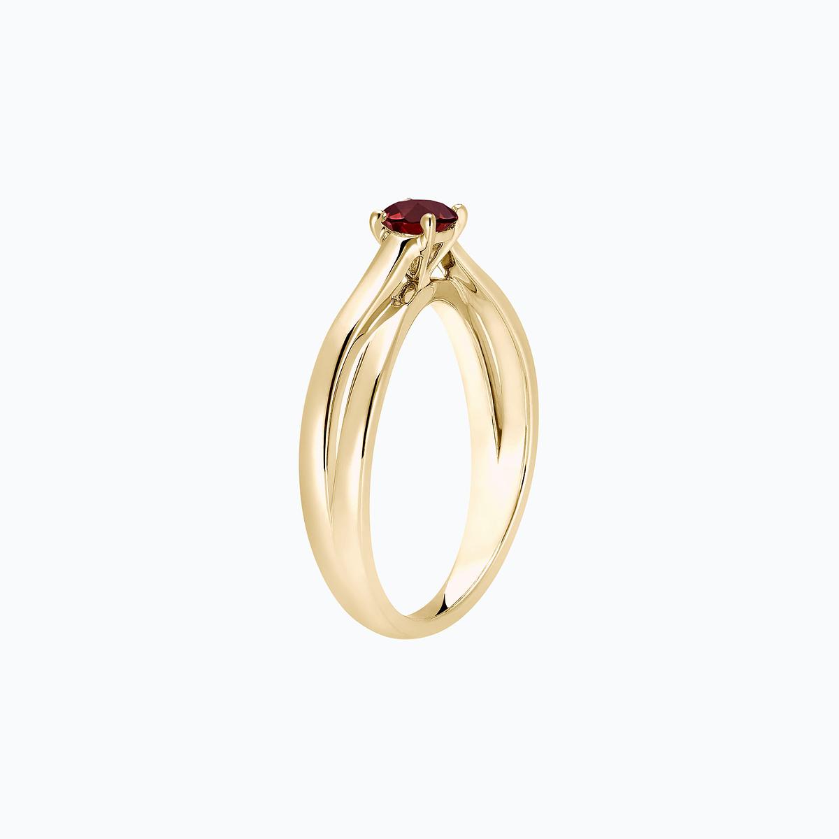 Solitaire Kokoro Rubis 4.5 mm