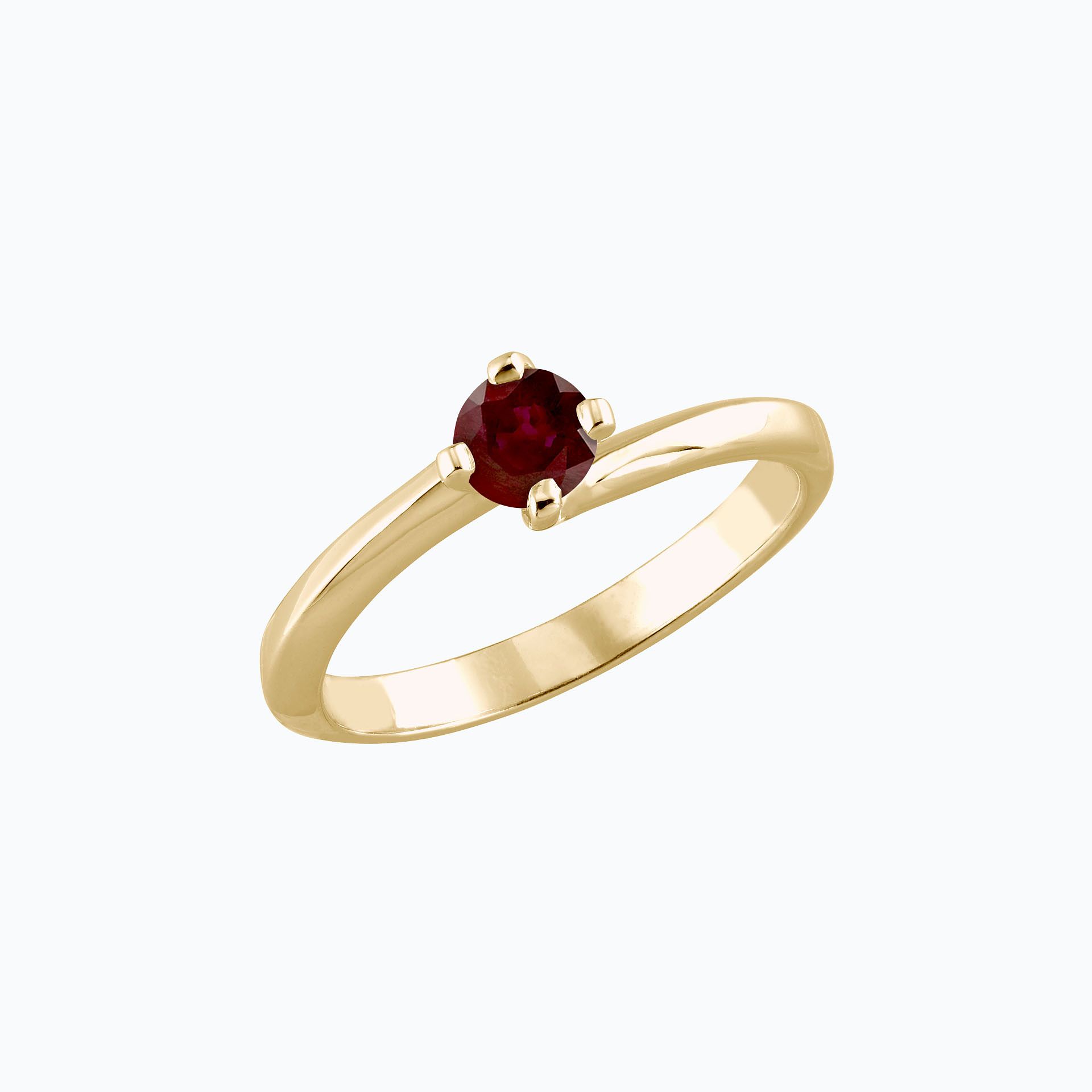 Solitaire Lina Rubis 4.5 mm