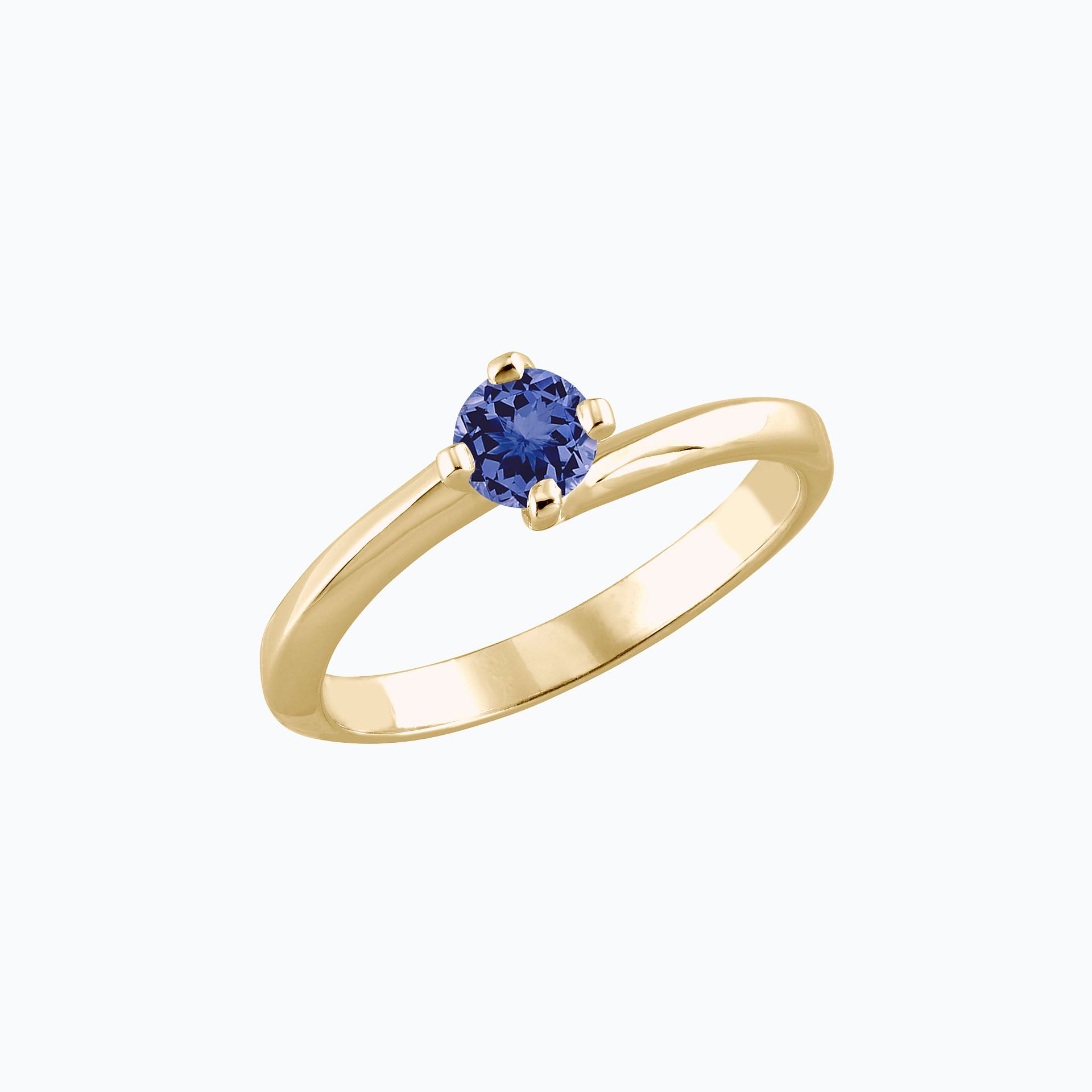 Solitaire Lina Tanzanite 4.5 mm