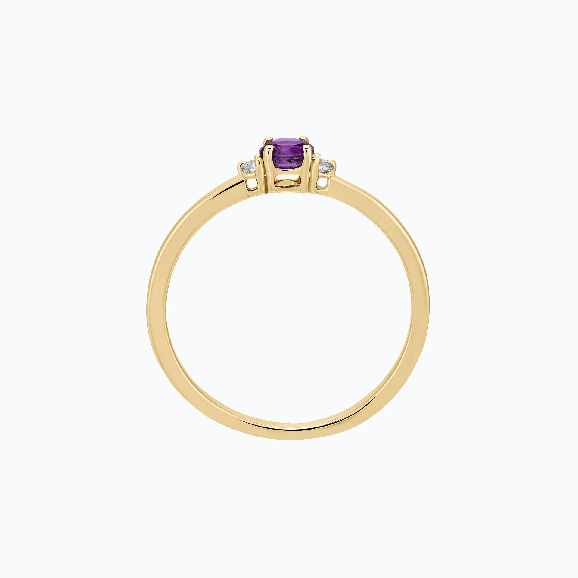 Solitaire Lolly Améthyste 3.5 mm