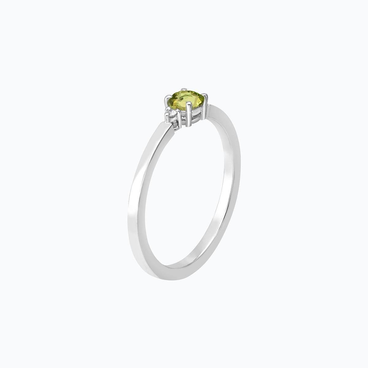 Solitaire Lolly Péridot 4.5 mm