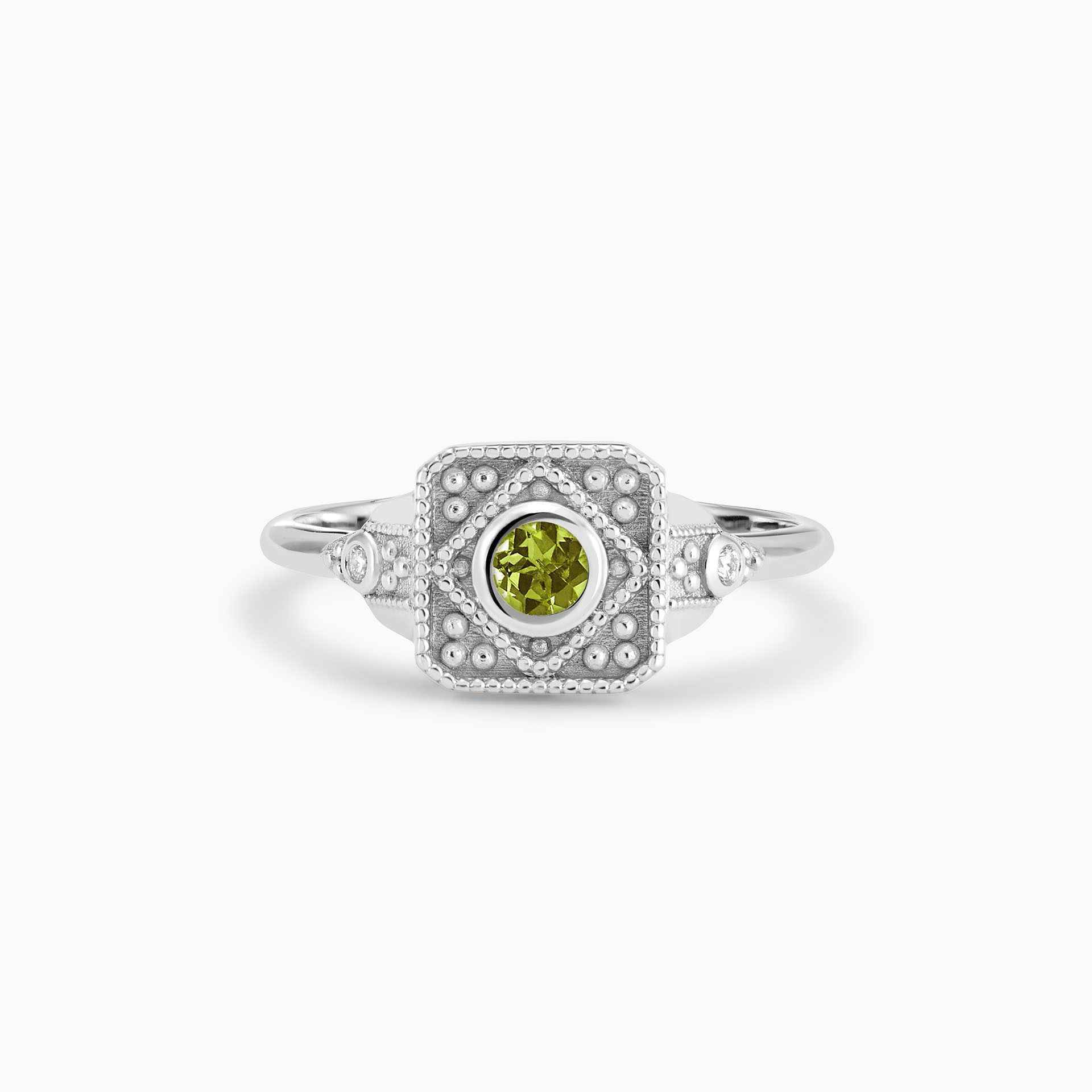 Solitaire Joséphine Péridot 3.5 mm