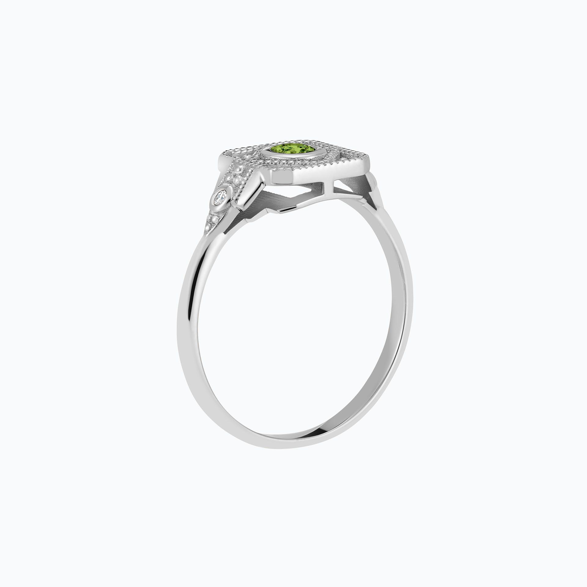 Solitaire Joséphine Péridot 3.5 mm