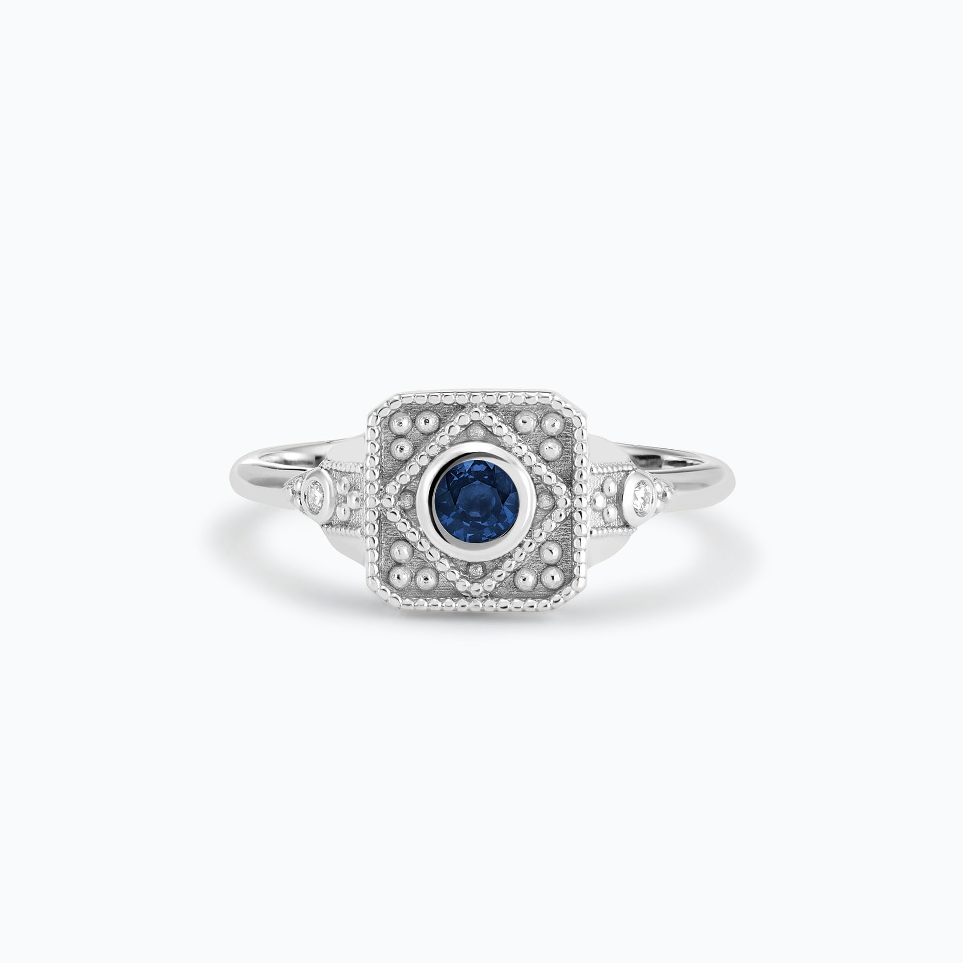 Solitaire Joséphine Saphir 3.5 mm