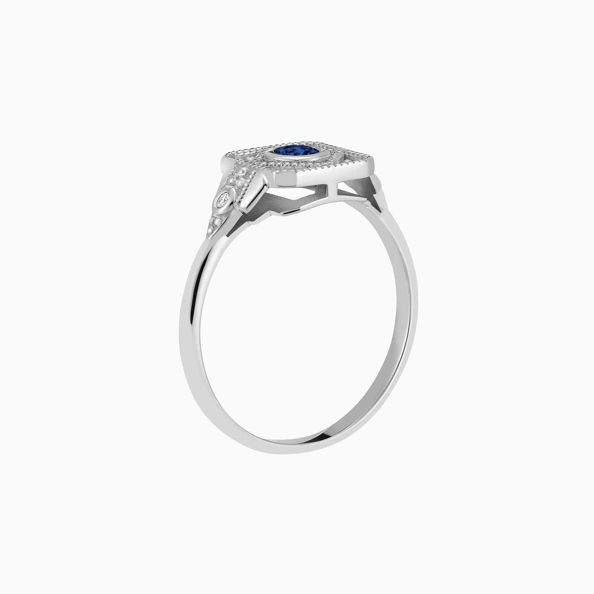 Solitaire Joséphine Saphir 3.5 mm