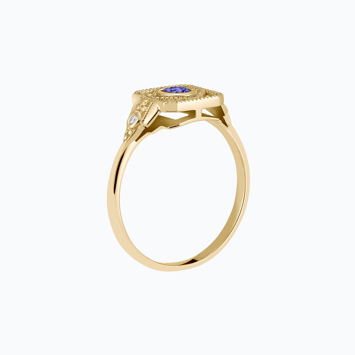 Solitaire Joséphine Tanzanite 3.5 mm