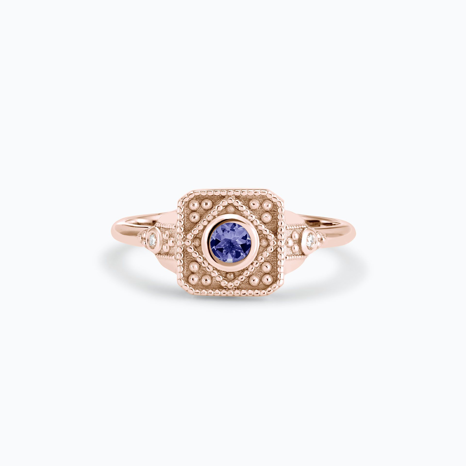 Solitaire Joséphine Tanzanite 3.5 mm