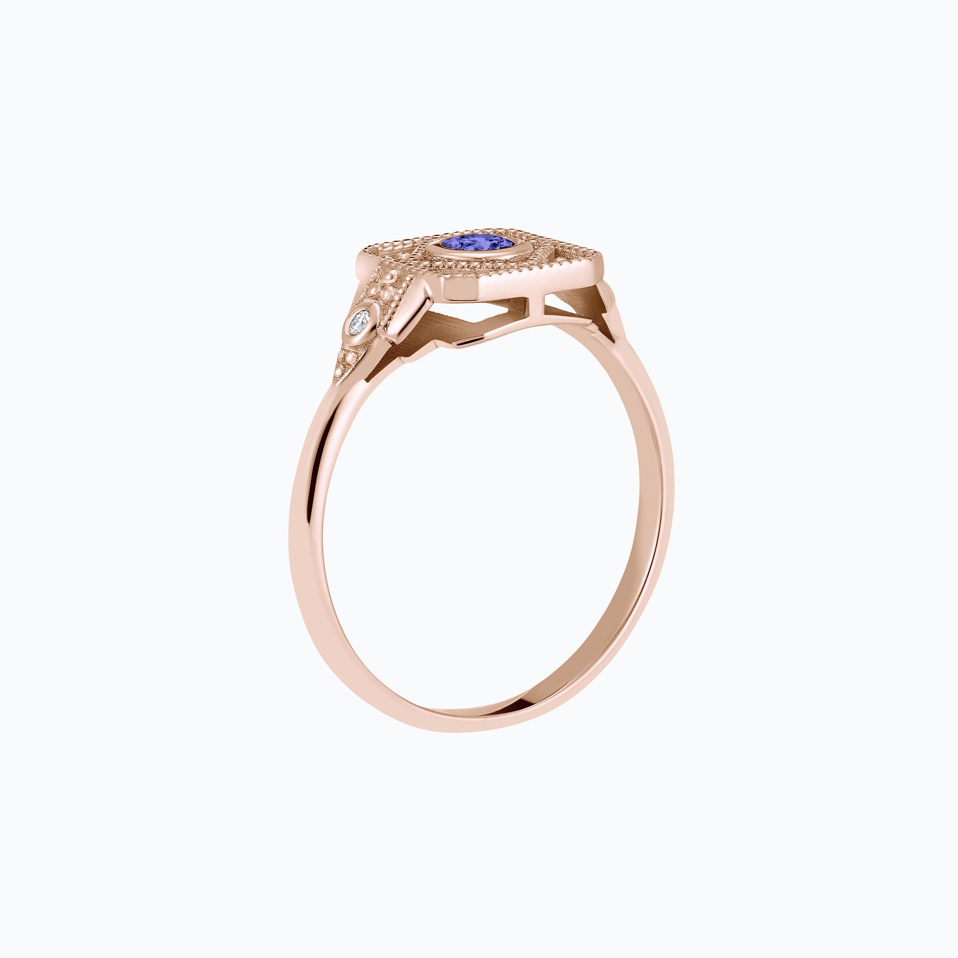 Solitaire Joséphine Tanzanite 3.5 mm
