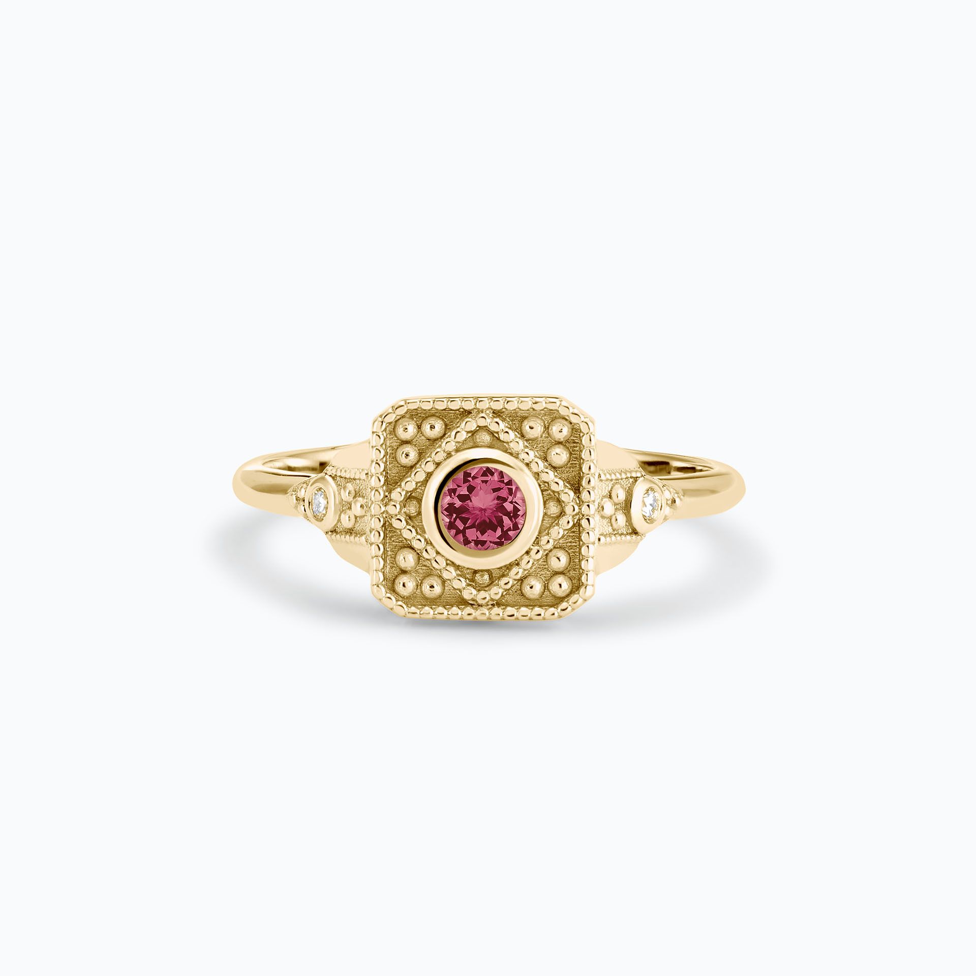 Solitaire Joséphine Tourmaline 3.5 mm