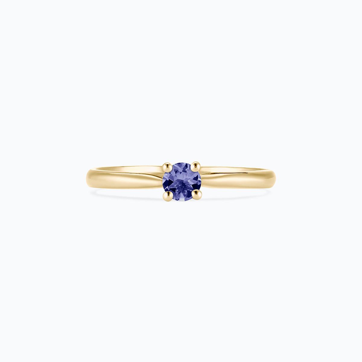 Solitaire Luna Tanzanite 3.5 mm