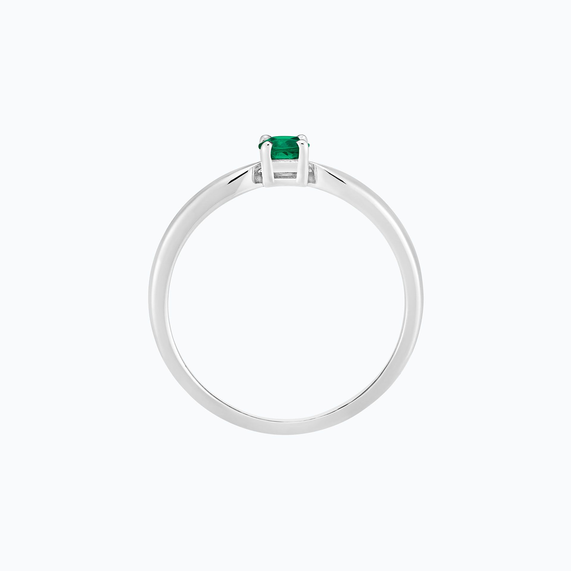 Solitaire Margot Émeraude 3.5 mm