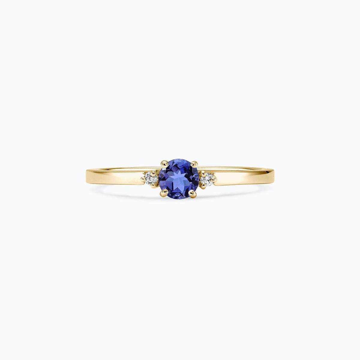 Solitaire Lolly Tanzanite 4.5 mm