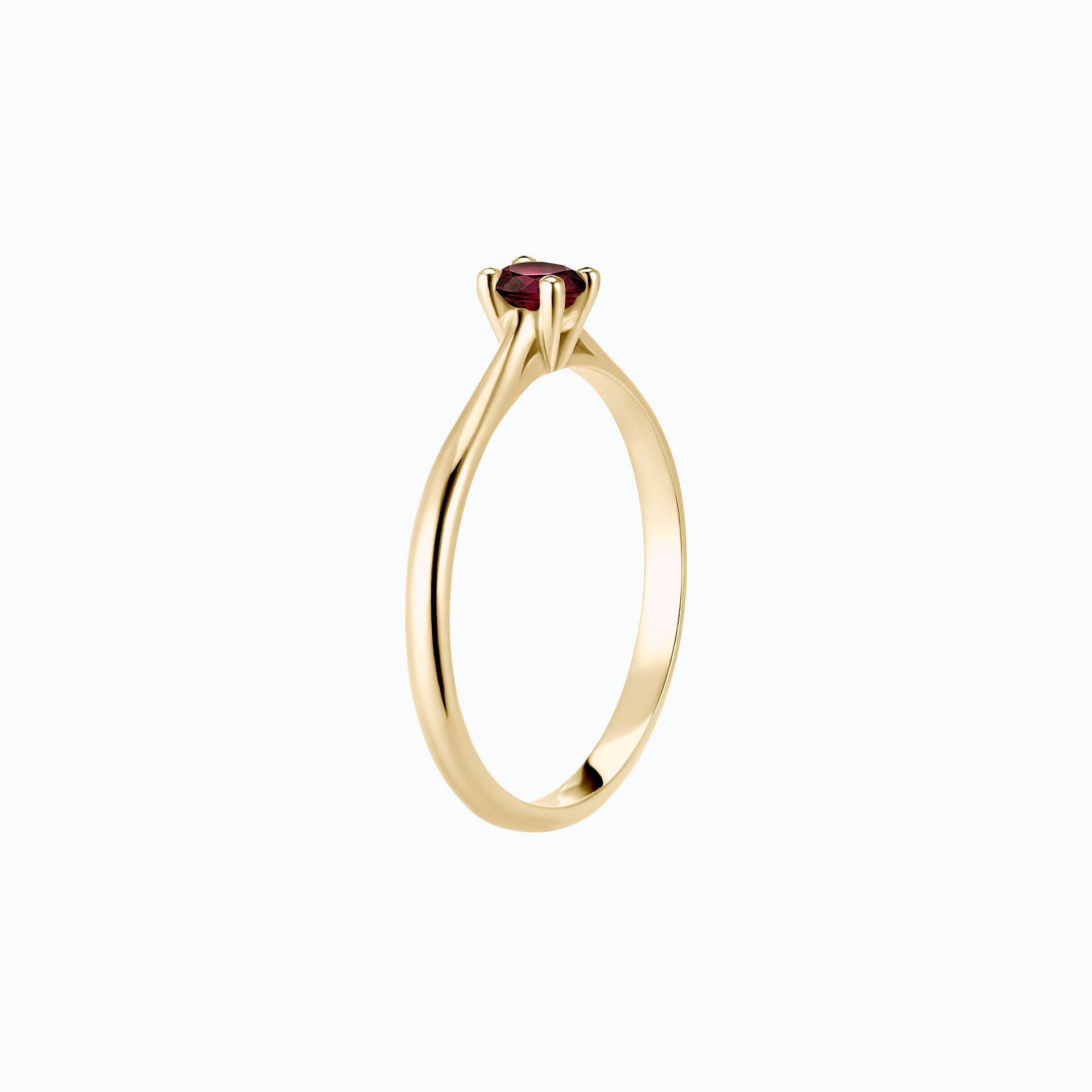 Solitaire Luna Rubis 3.5 mm