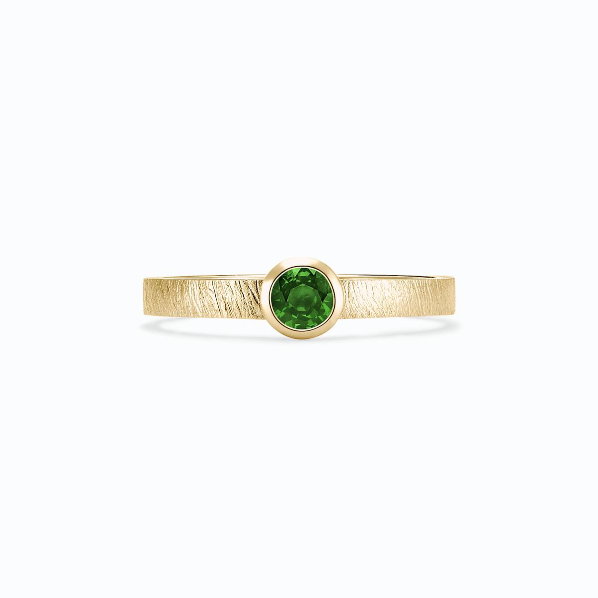 Solitaire Mononoké Tsavorite 3.5 mm
