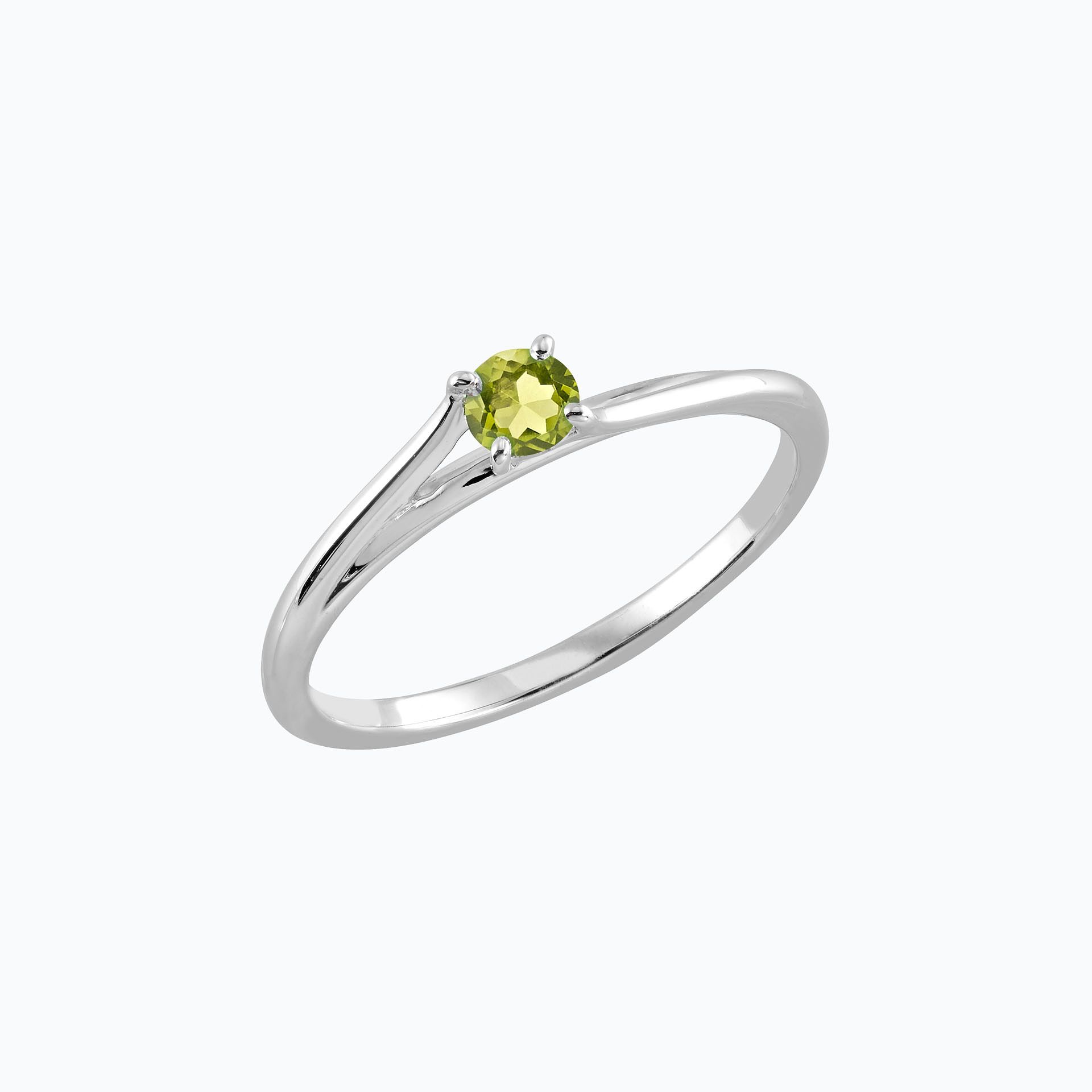 Solitaire Osaka Péridot 3.5 mm