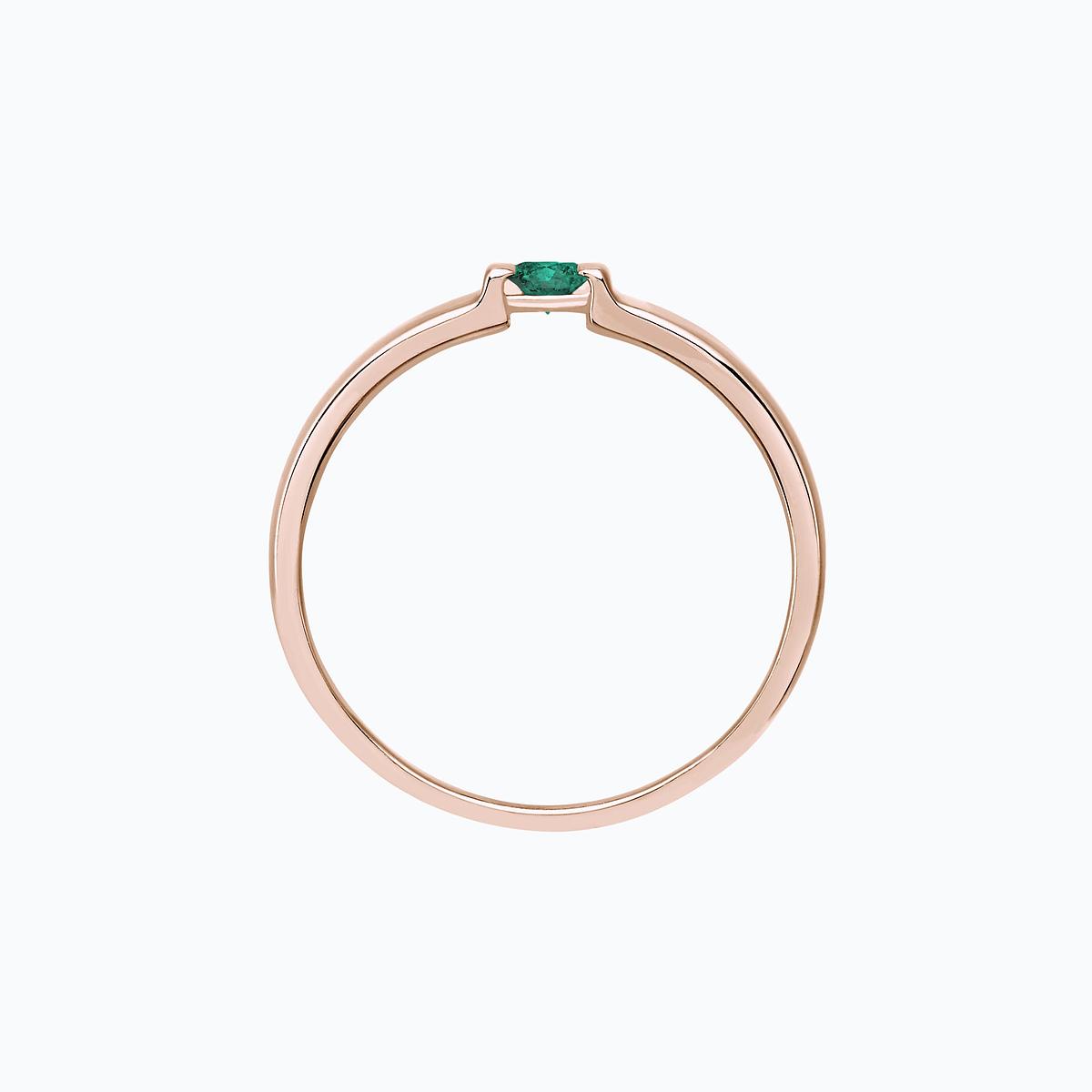 Solitaire Mathilde Émeraude 3.5 mm