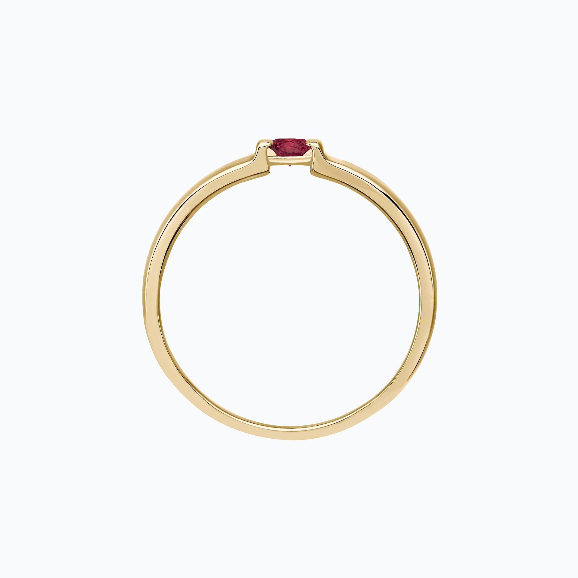 Solitaire Mathilde Rubis 3.5 mm