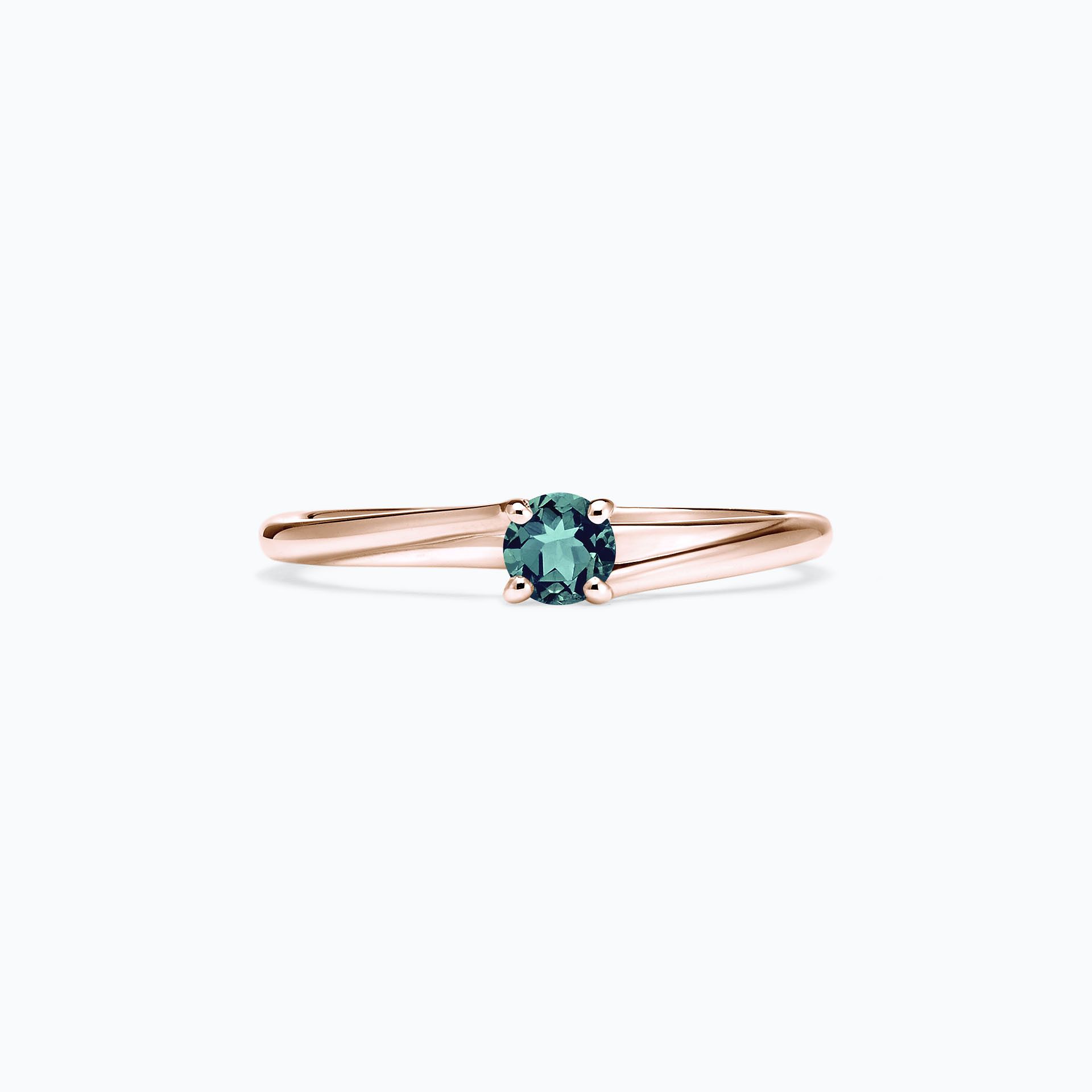 Solitaire Osaka Saphir Teal 3.5 mm