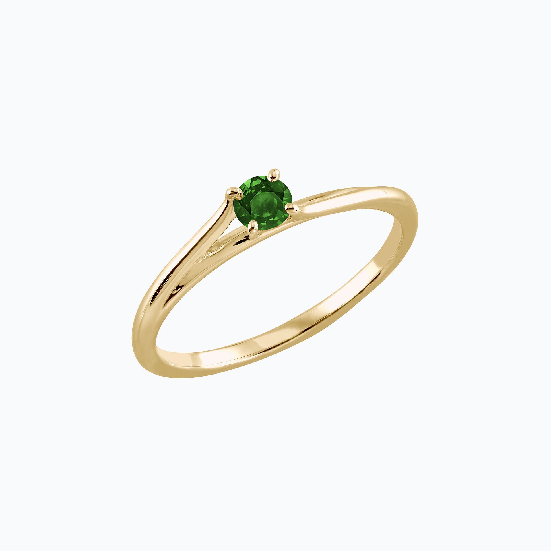 Solitaire Osaka Tsavorite 3.5 mm