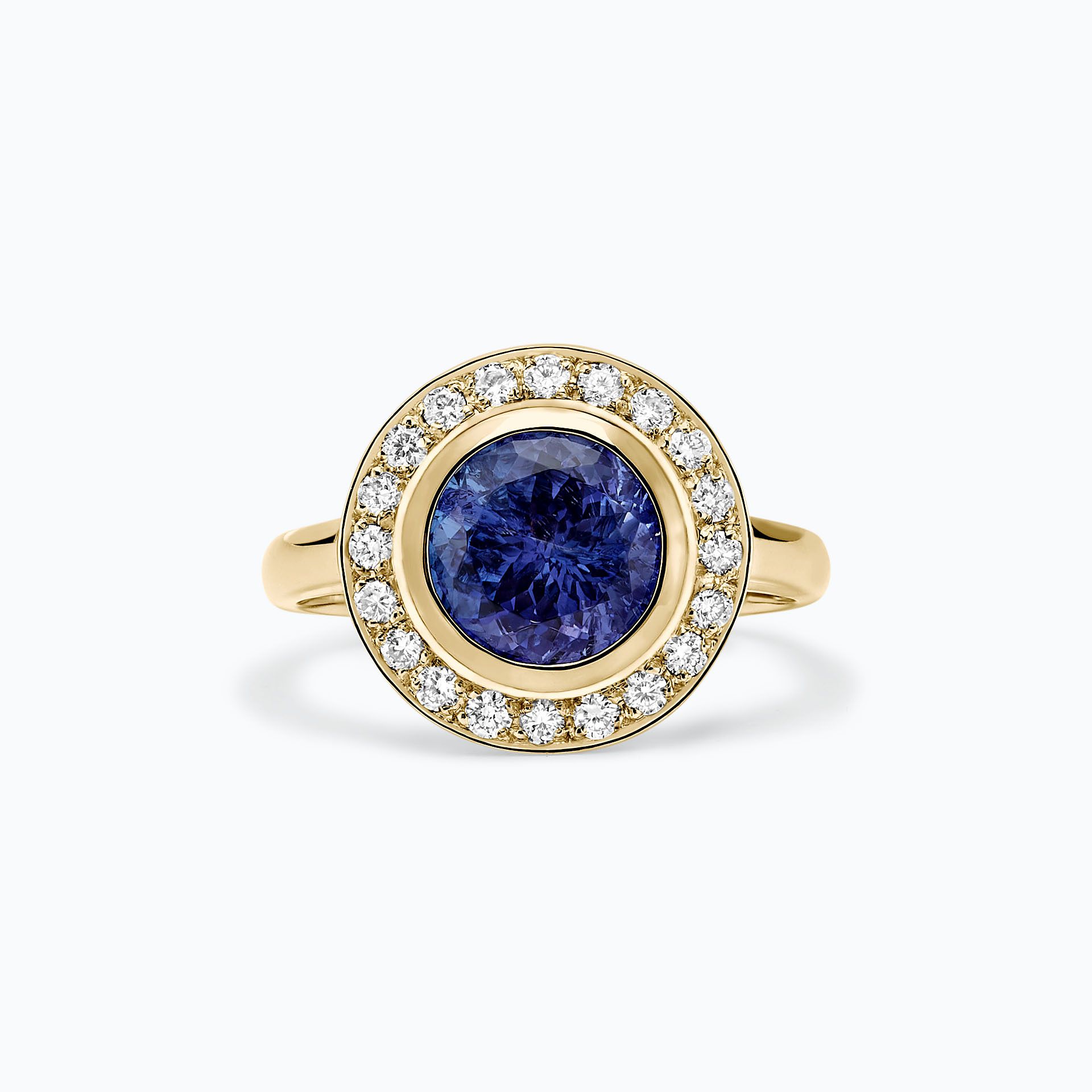 Solitaire Paris Tanzanite 8 mm