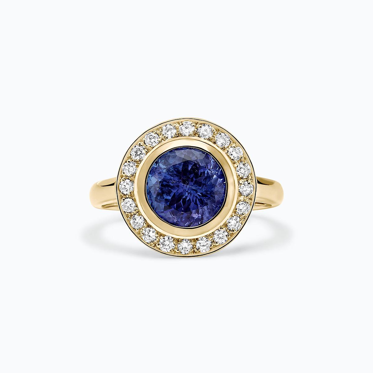 Solitaire Paris Tanzanite 8 mm