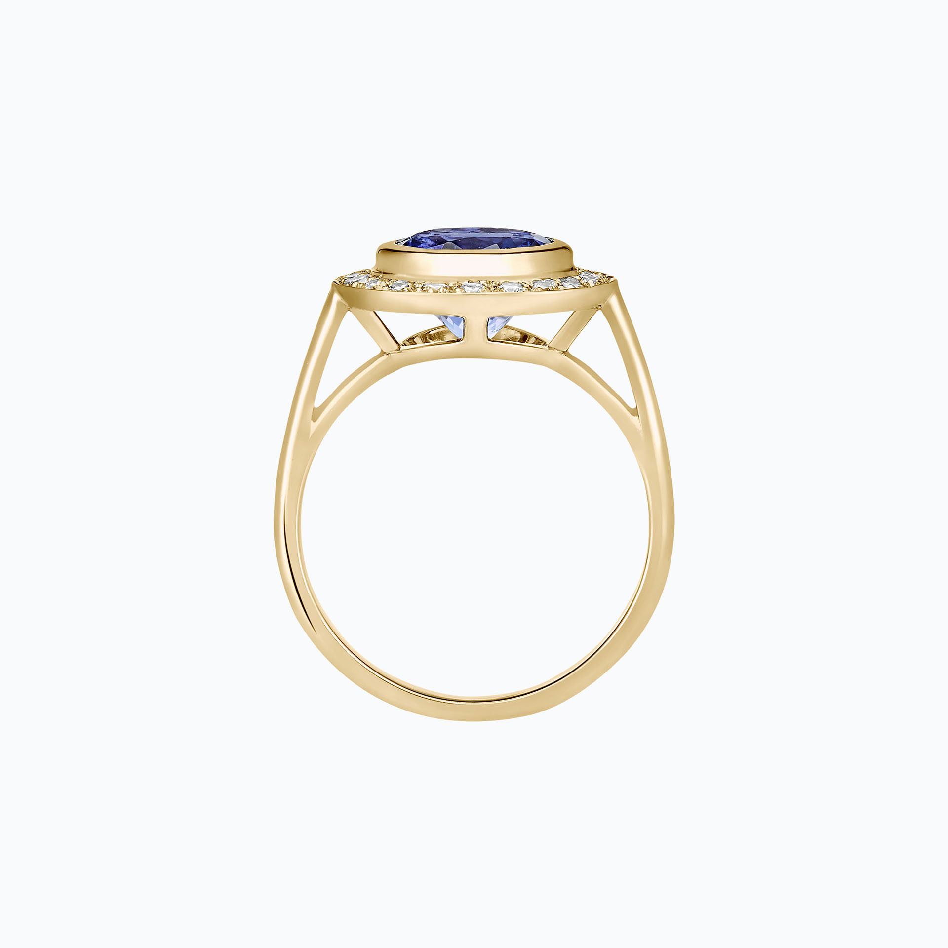 Solitaire Paris Tanzanite 8 mm