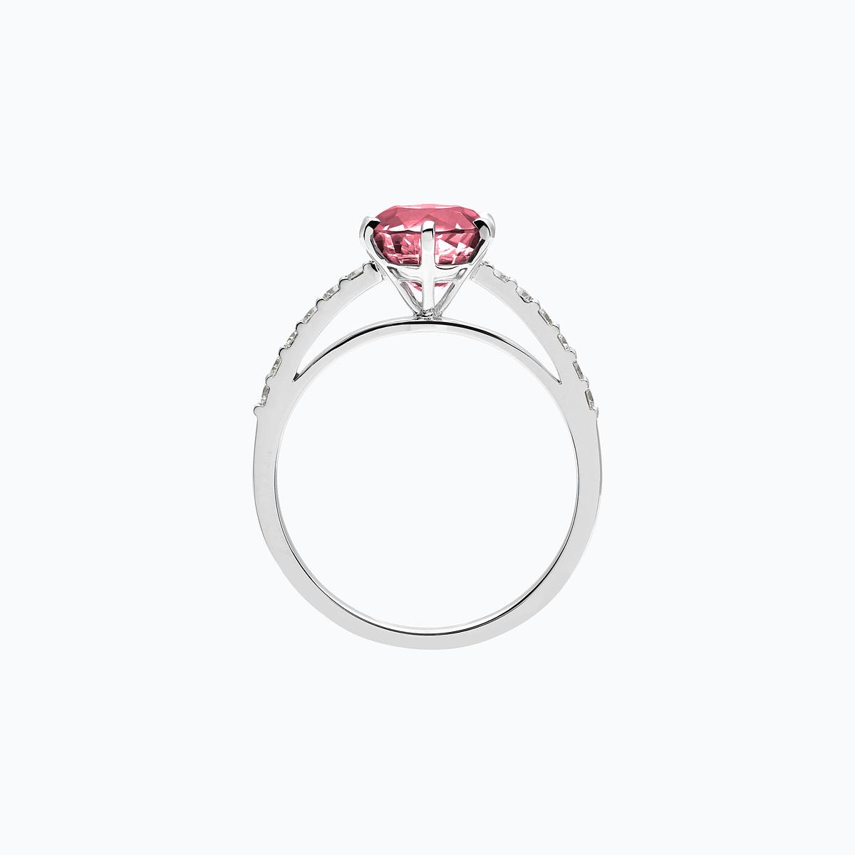 Solitaire Pavé Camille Tourmaline 6 mm