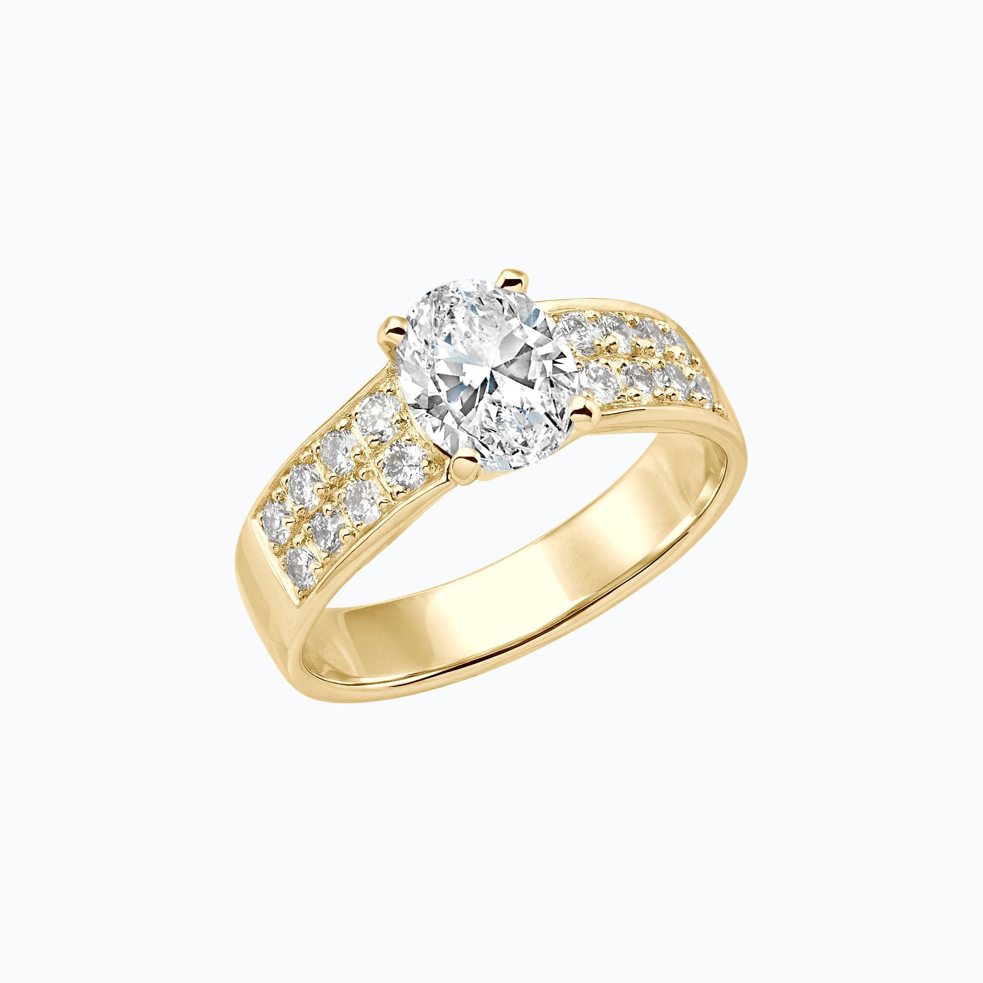 Solitaire Pavé Lola