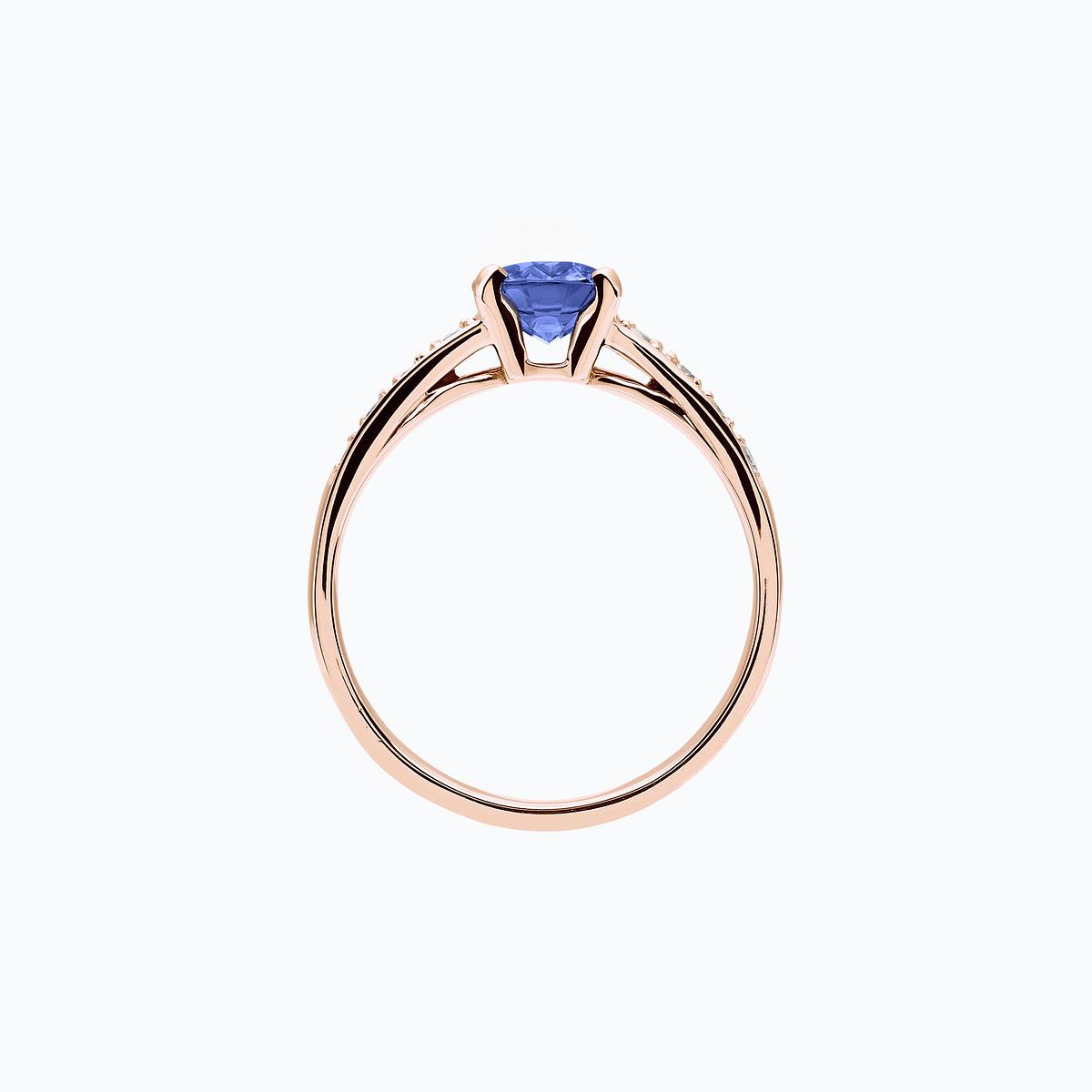Solitaire Pavé Lola Tanzanite