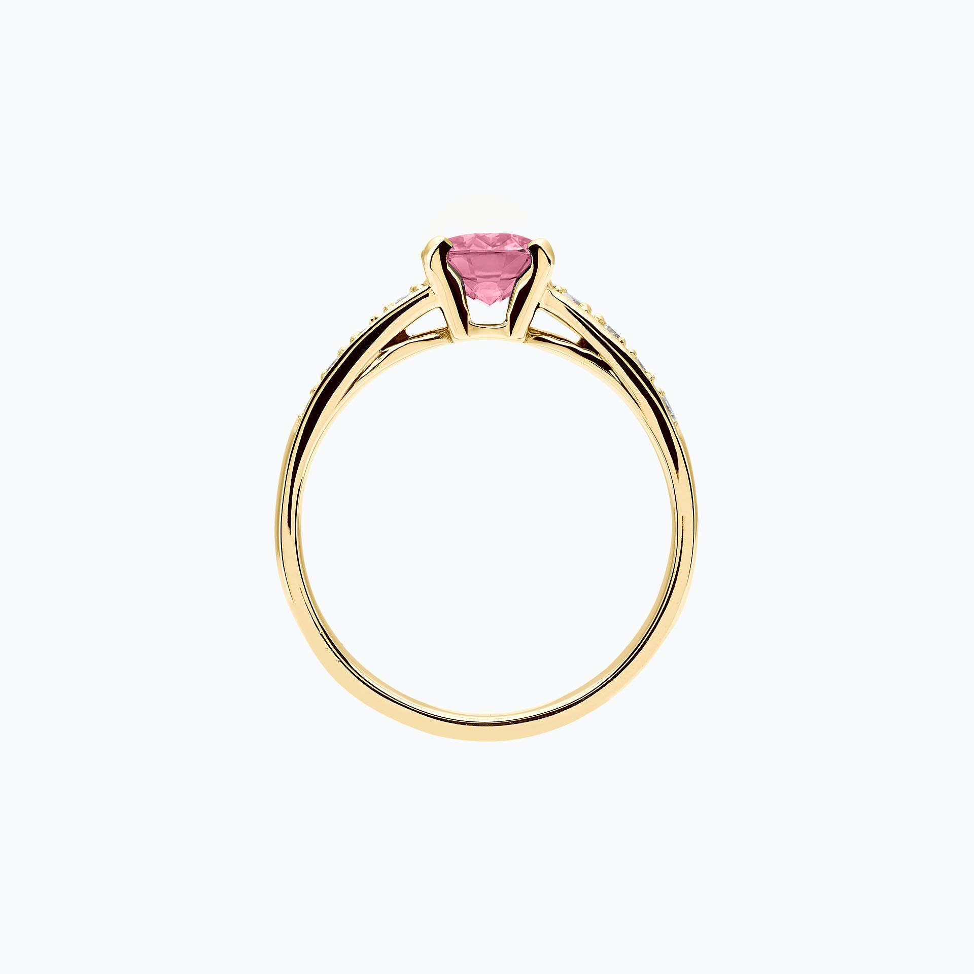Solitaire Pavé Lola Tourmaline