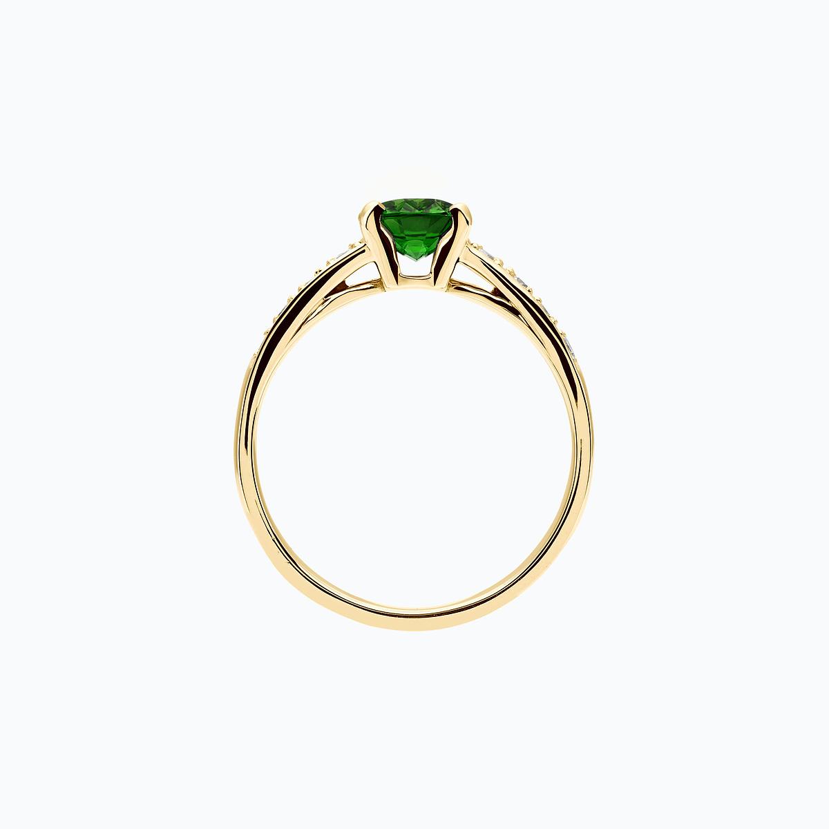 Solitaire Pavé Lola Tsavorite