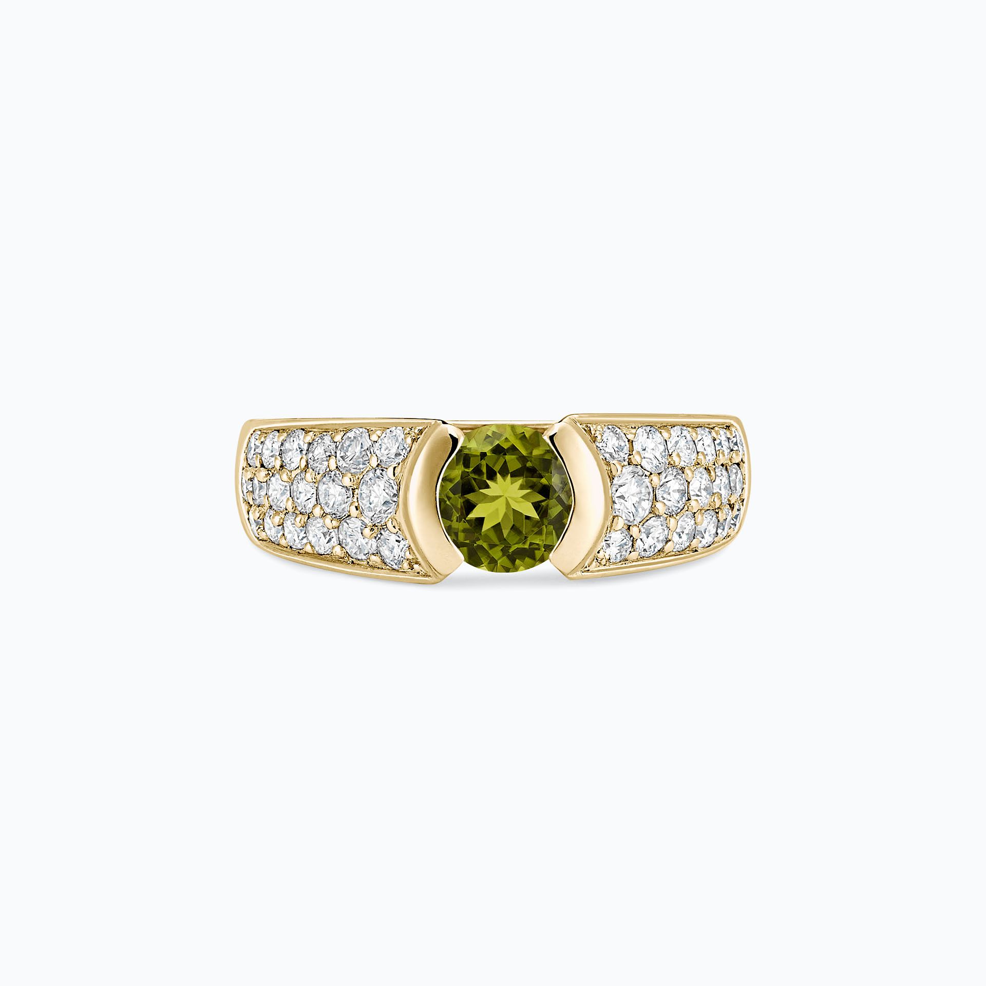 Solitaire Pavé Lovelace Péridot