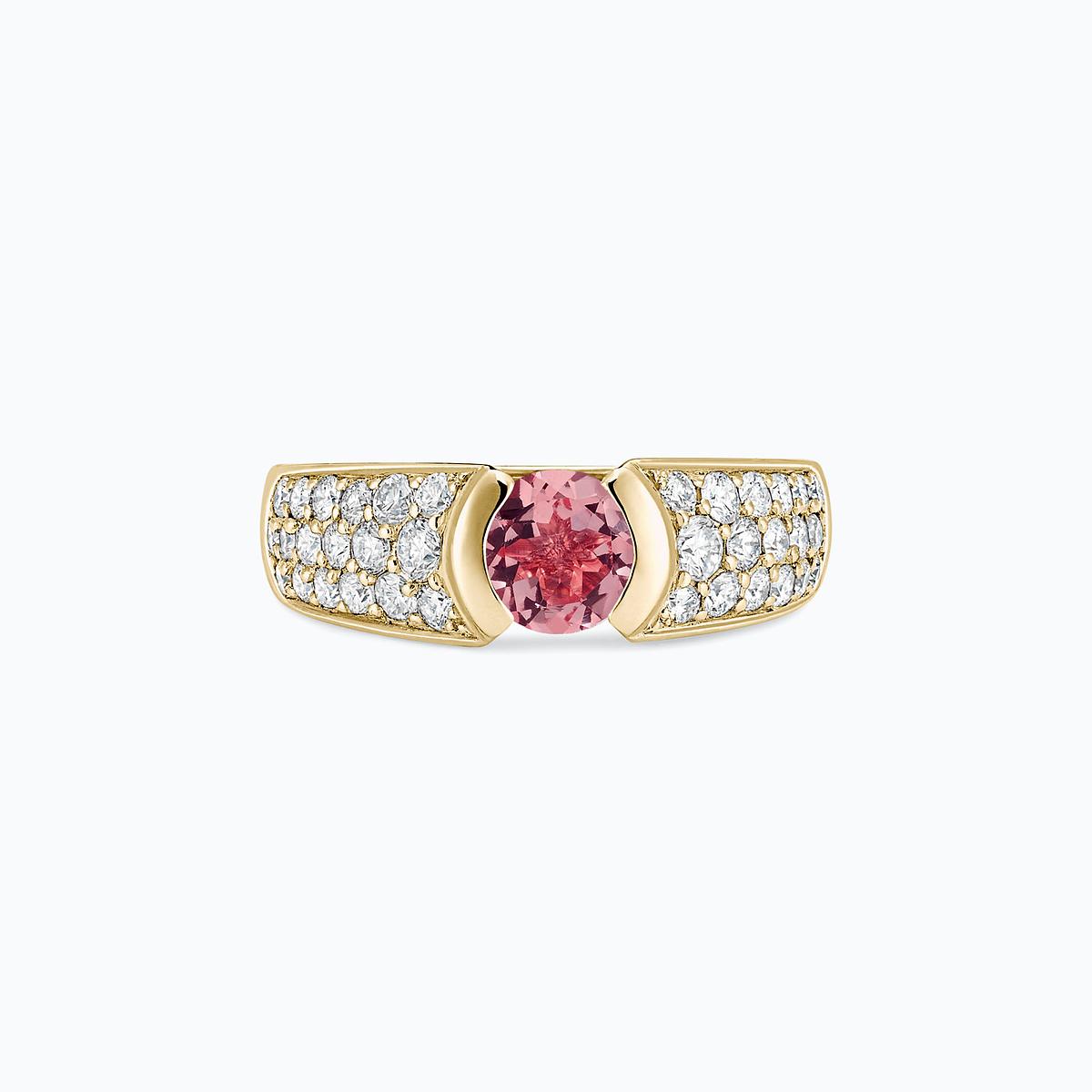 Solitaire Pavé Lovelace Tourmaline