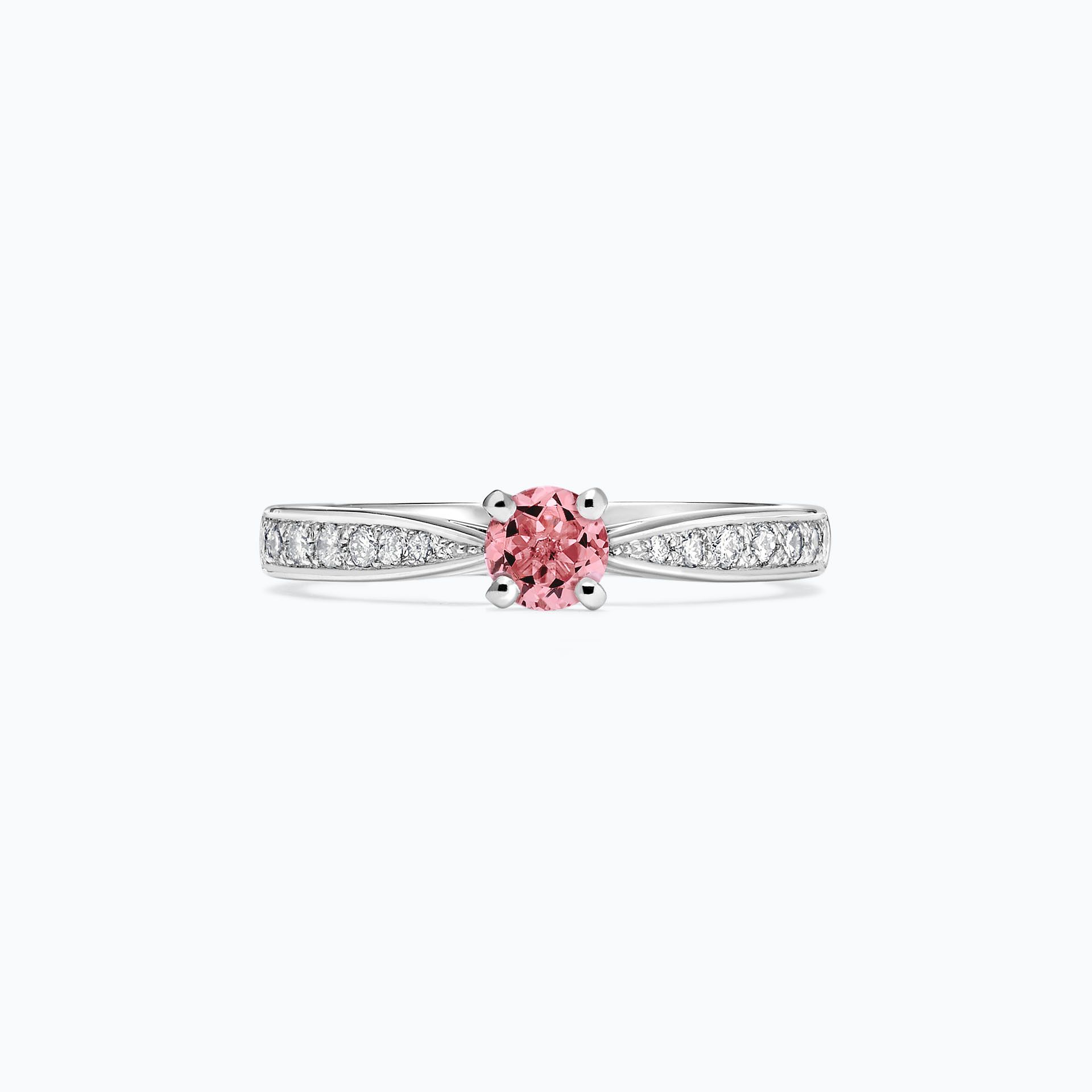 Solitaire Pavé Romance Tourmaline 4.5 mm