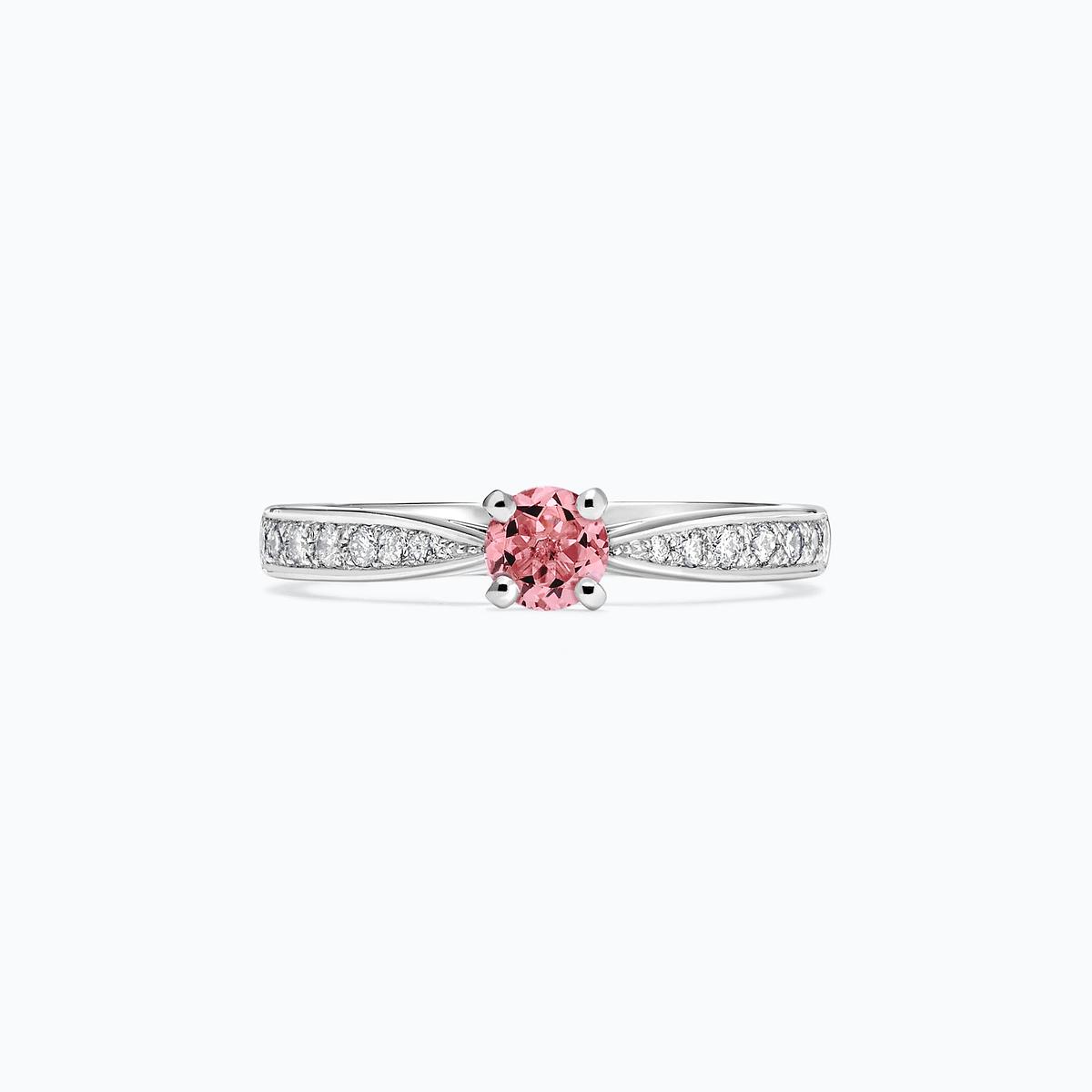 Solitaire Pavé Romance Tourmaline 4.5 mm