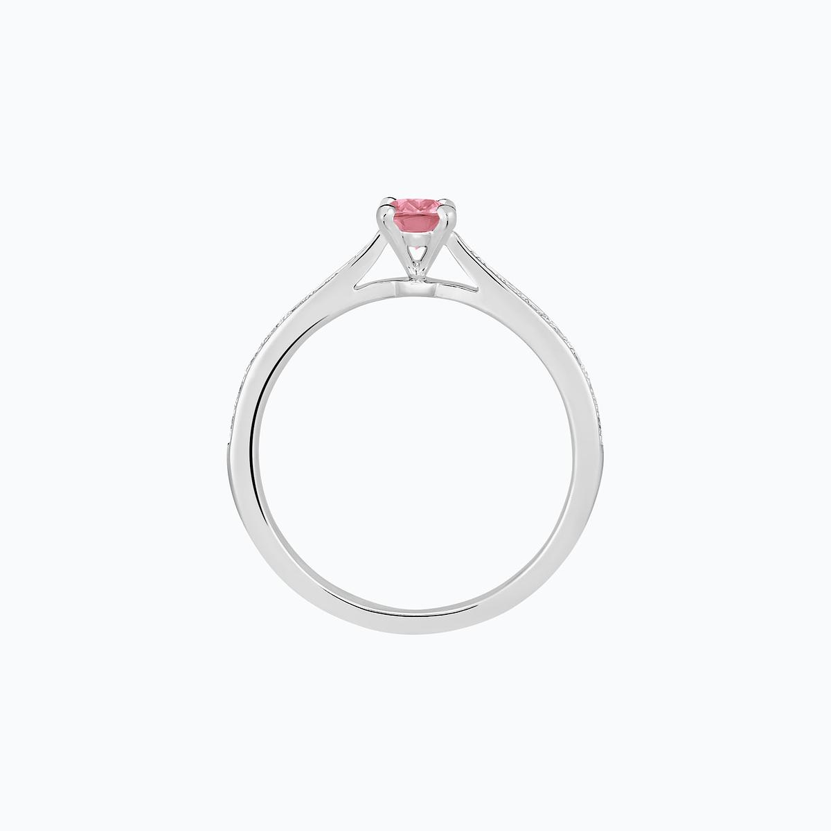 Solitaire Pavé Romance Tourmaline 4.5 mm