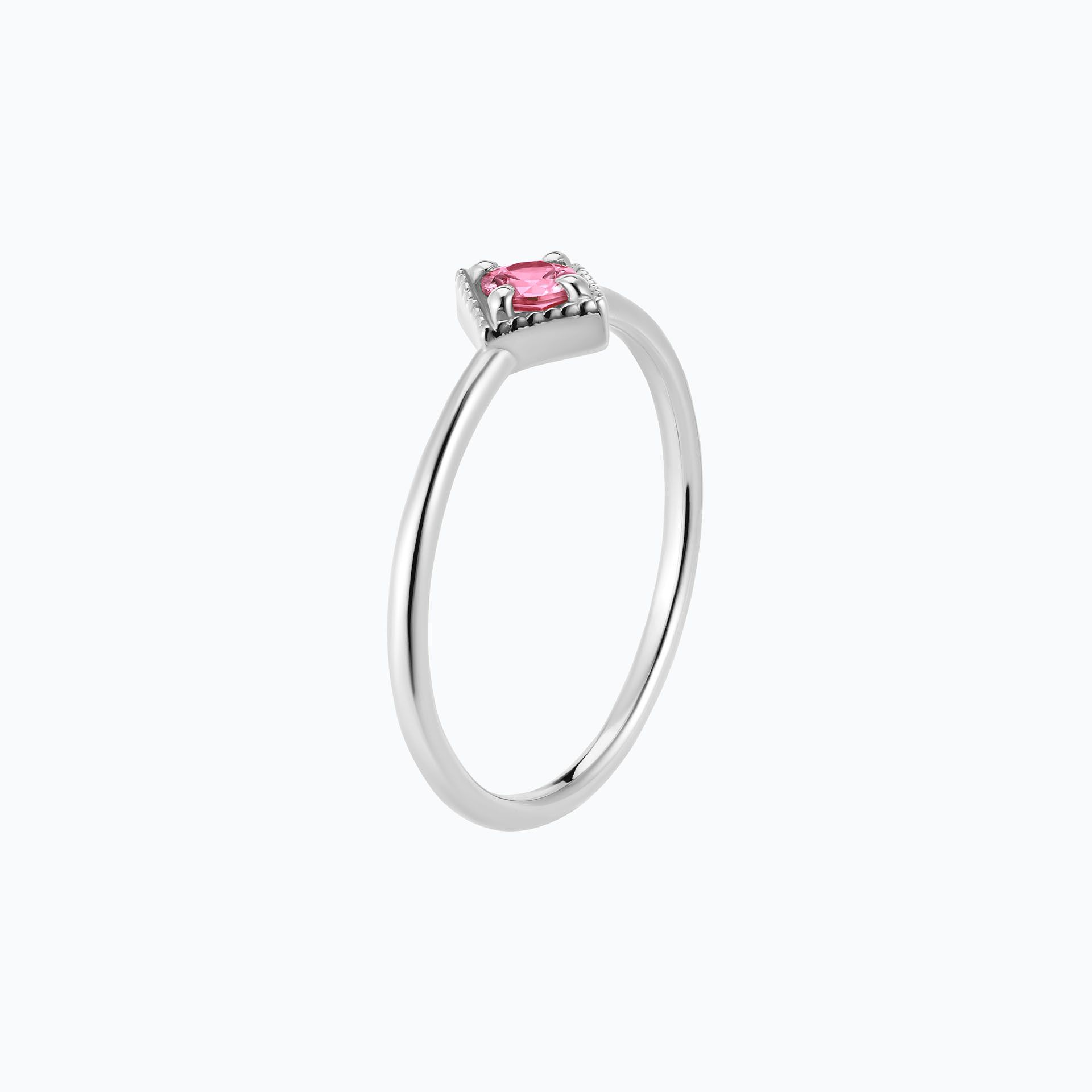 Solitaire Romy Millegrain Tourmaline 3.5 mm