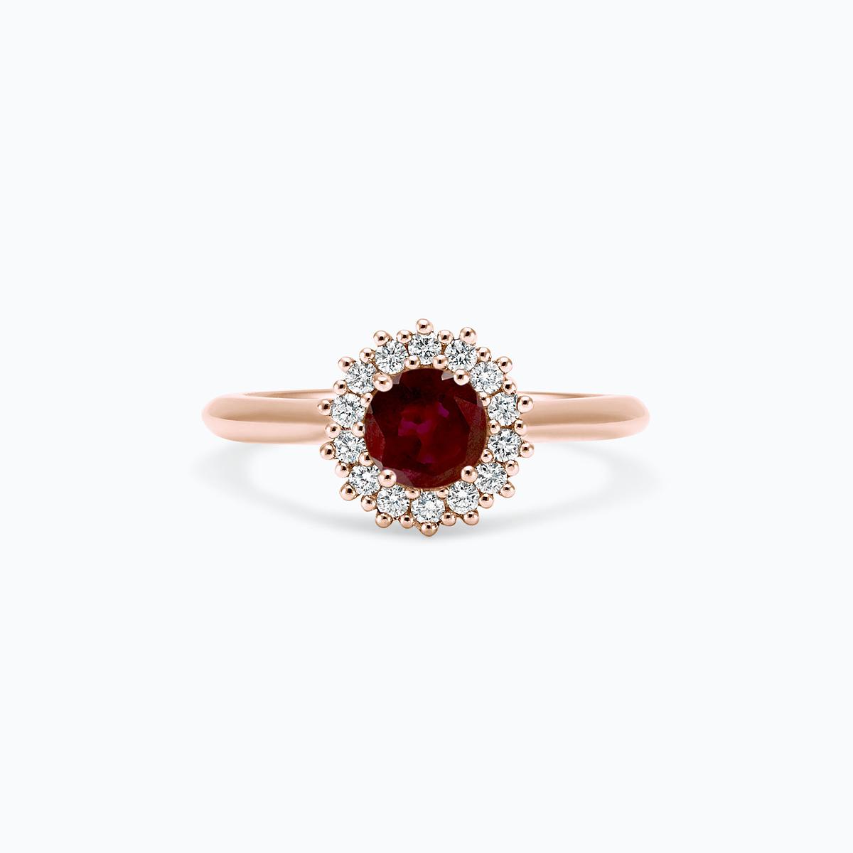 Solitaire Rosaflora Rubis