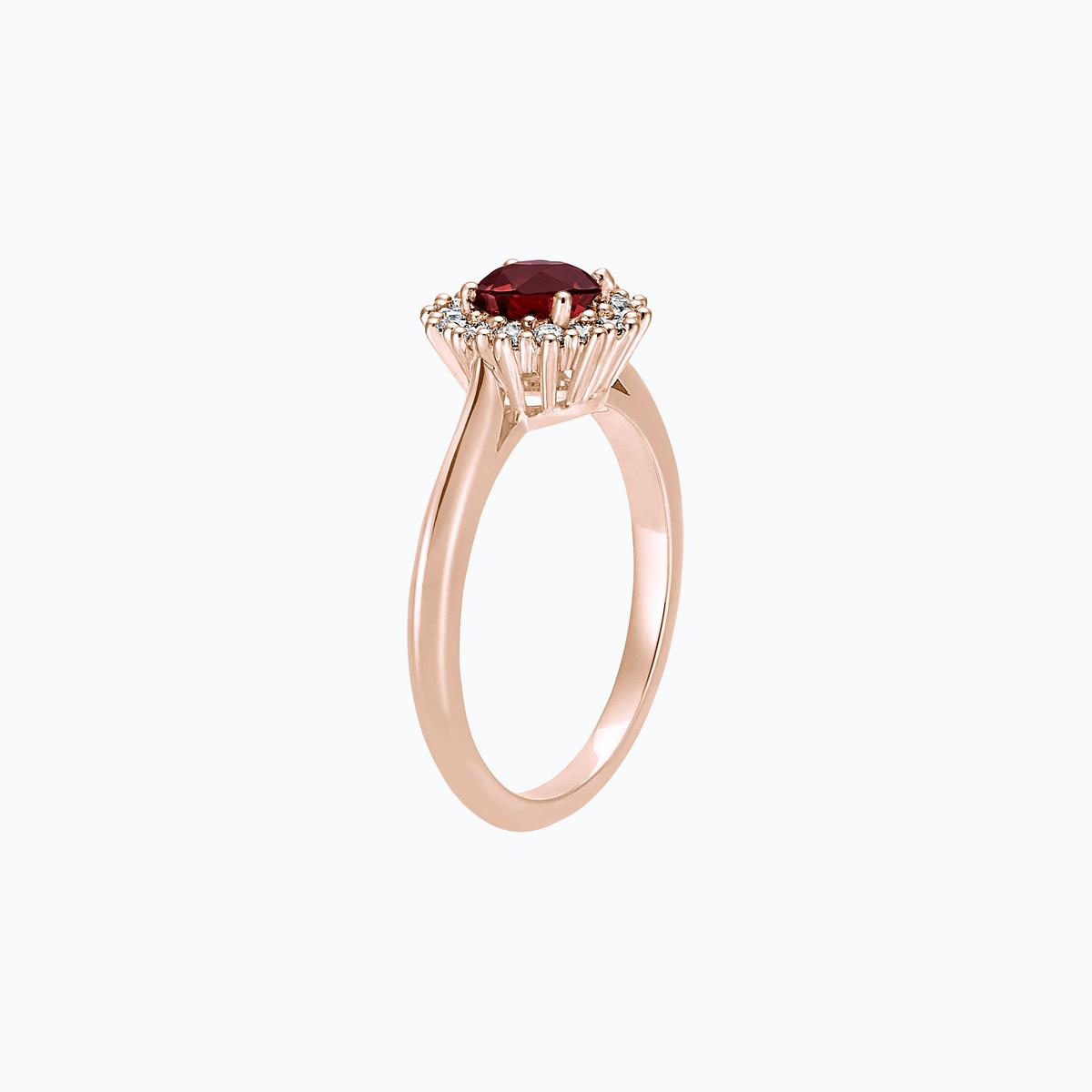 Solitaire Rosaflora Rubis