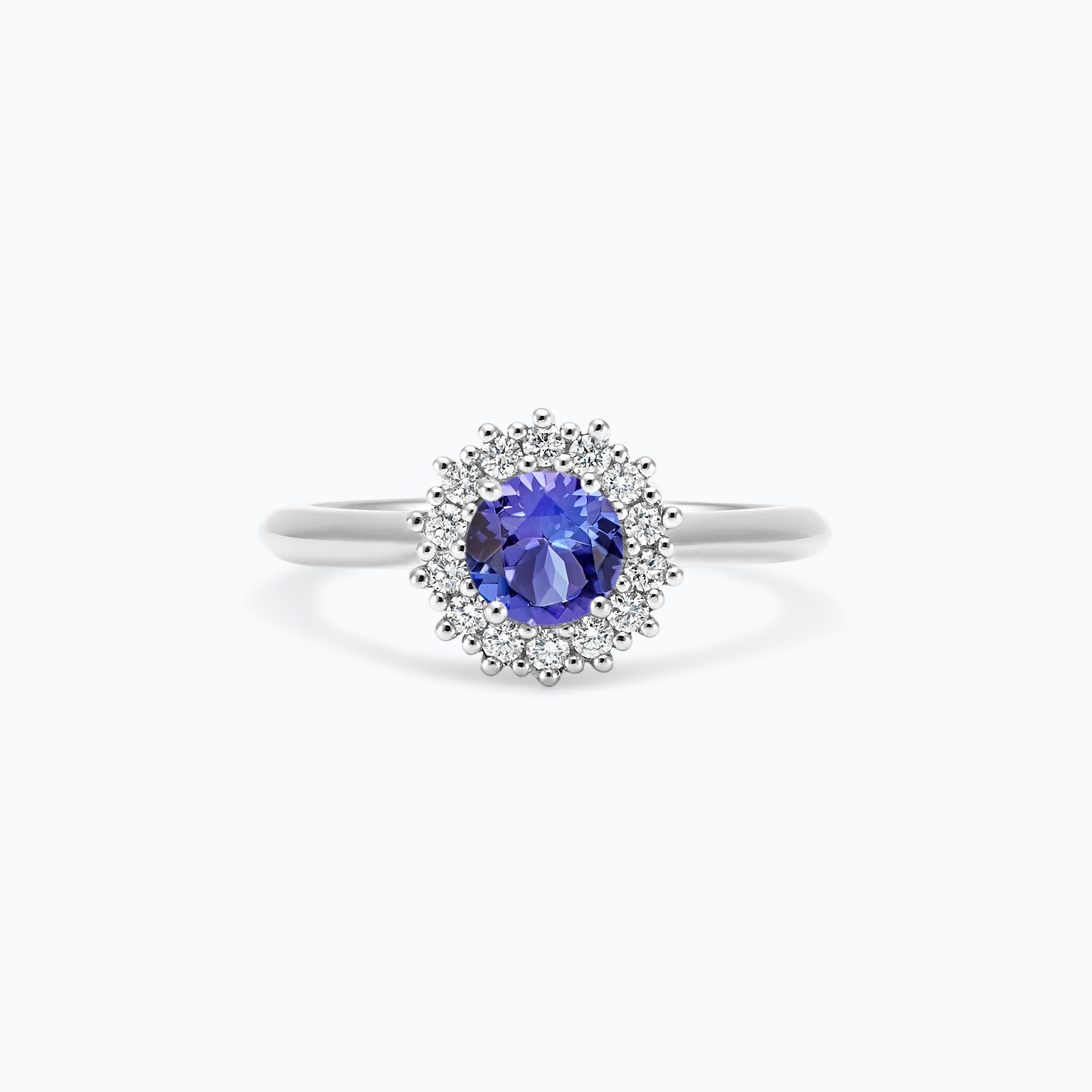 Solitaire Rosaflora Tanzanite
