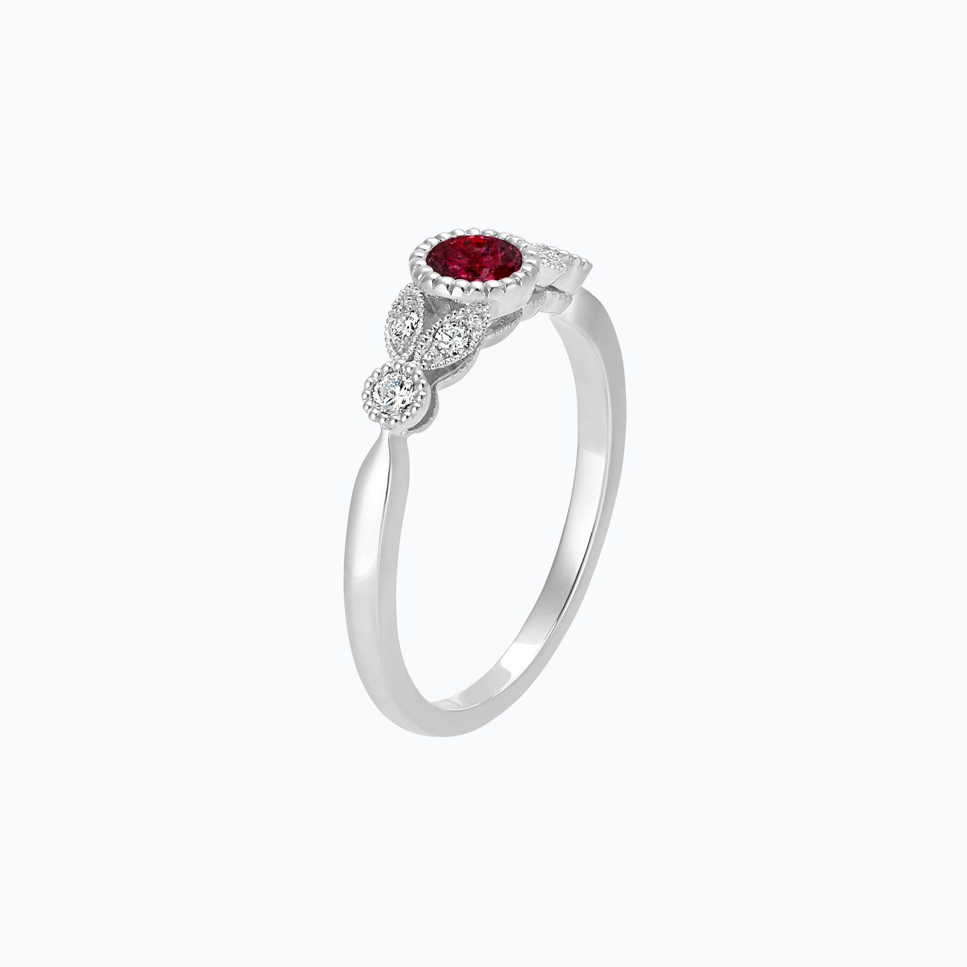 Solitaire Salomé Millegrain Rubis