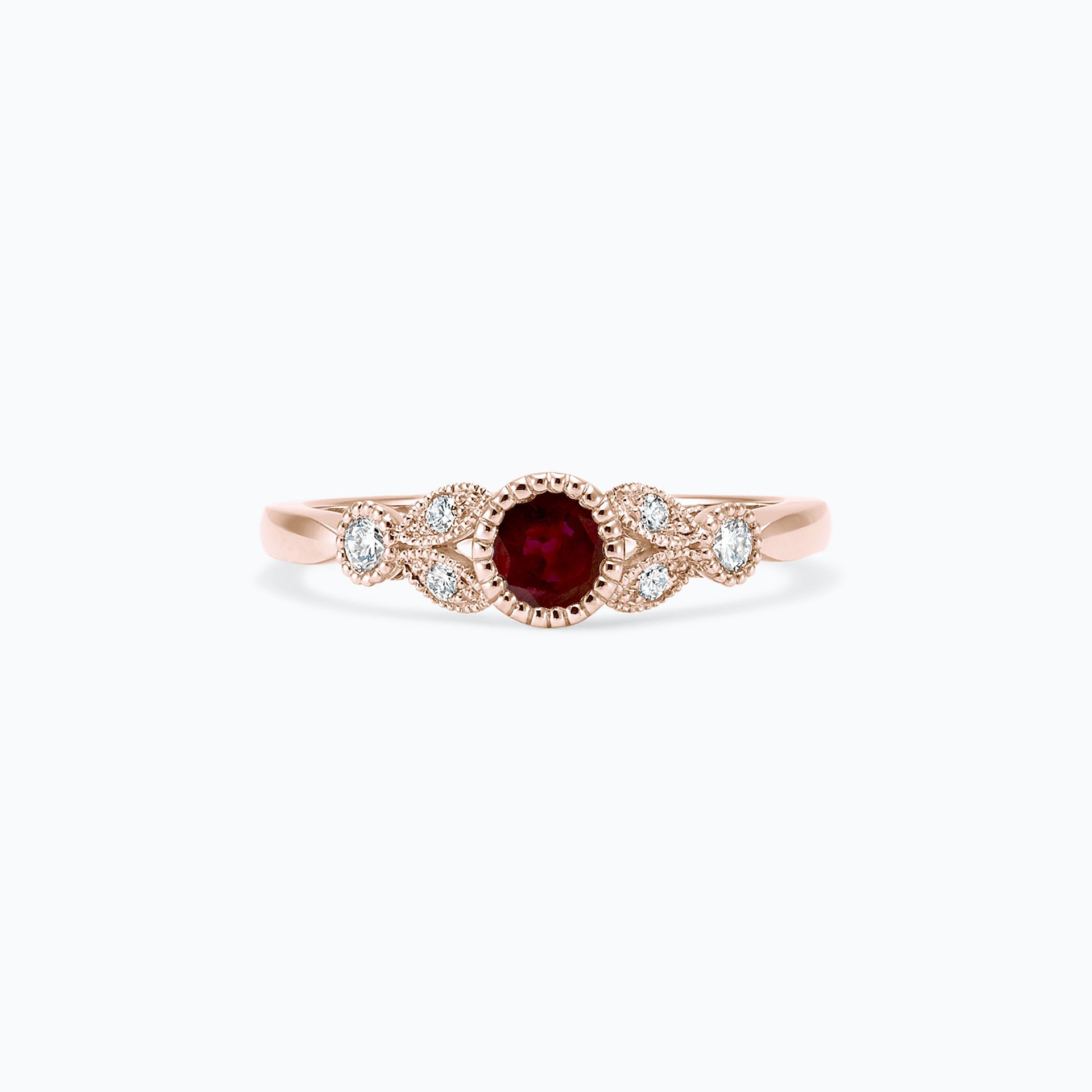 Solitaire Salomé Millegrain Rubis