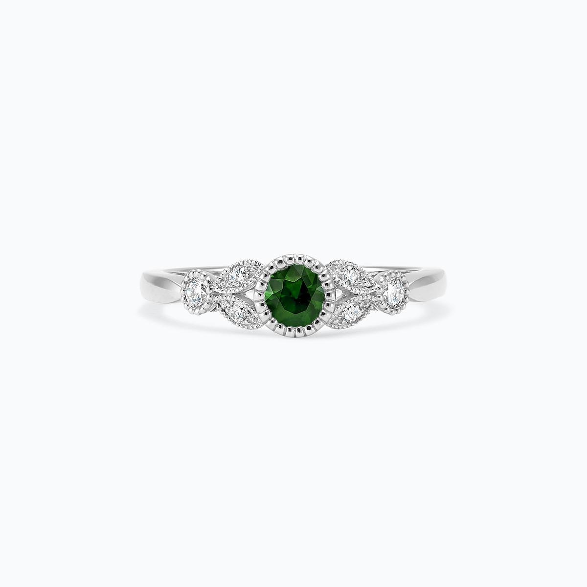 Solitaire Salomé Millegrain Tsavorite