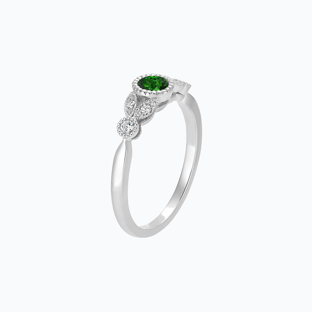 Solitaire Salomé Millegrain Tsavorite