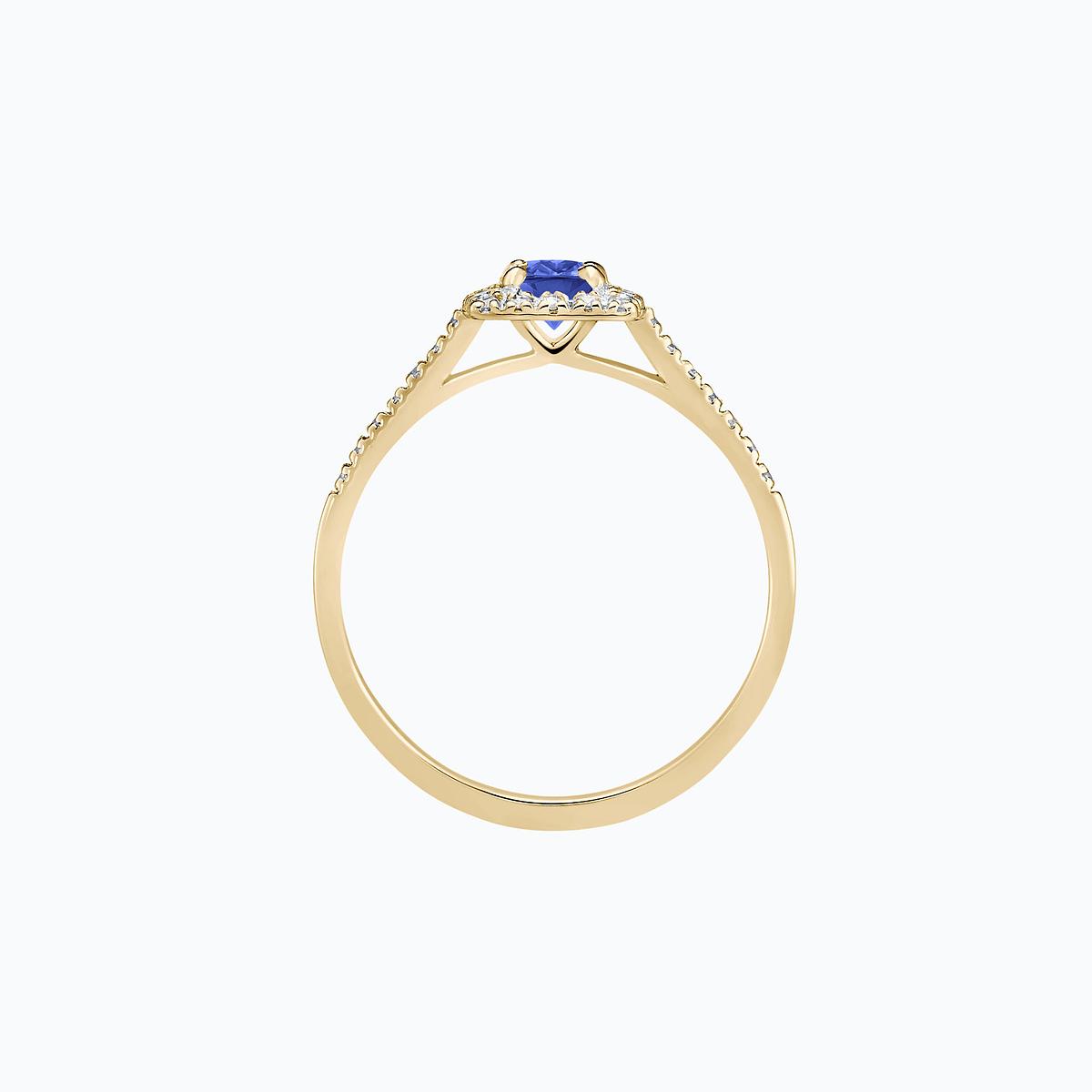 Solitaire Pavé Skye Tanzanite