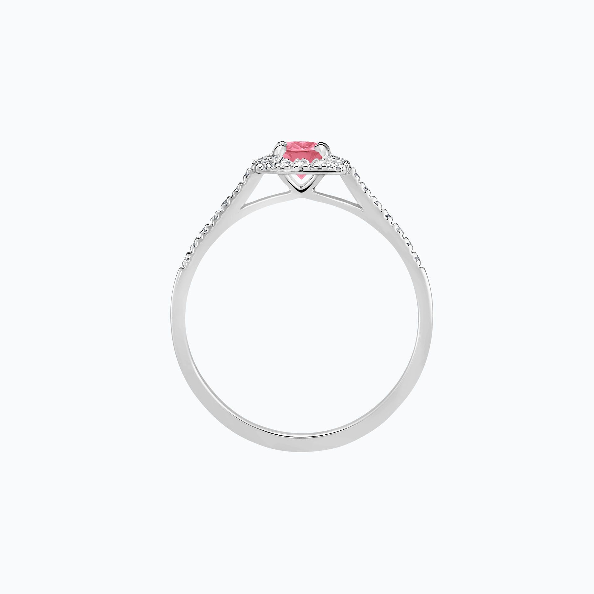 Solitaire Pavé Skye Tourmaline