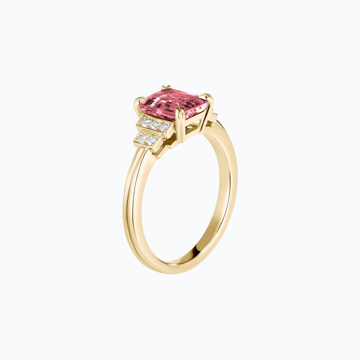 Solitaire Eileen Tourmaline 8 x 6 mm